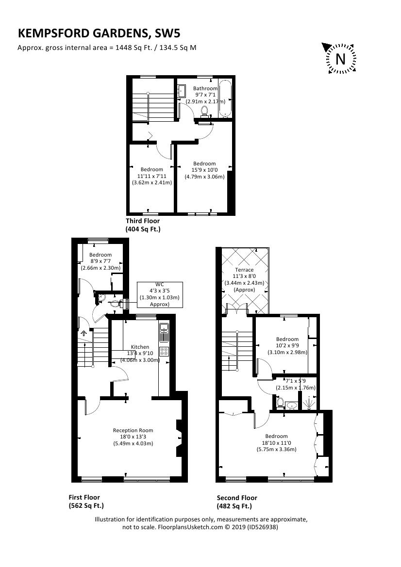 4 Bedrooms Flat to rent in Kempsford Gardens, Kensington, London SW5