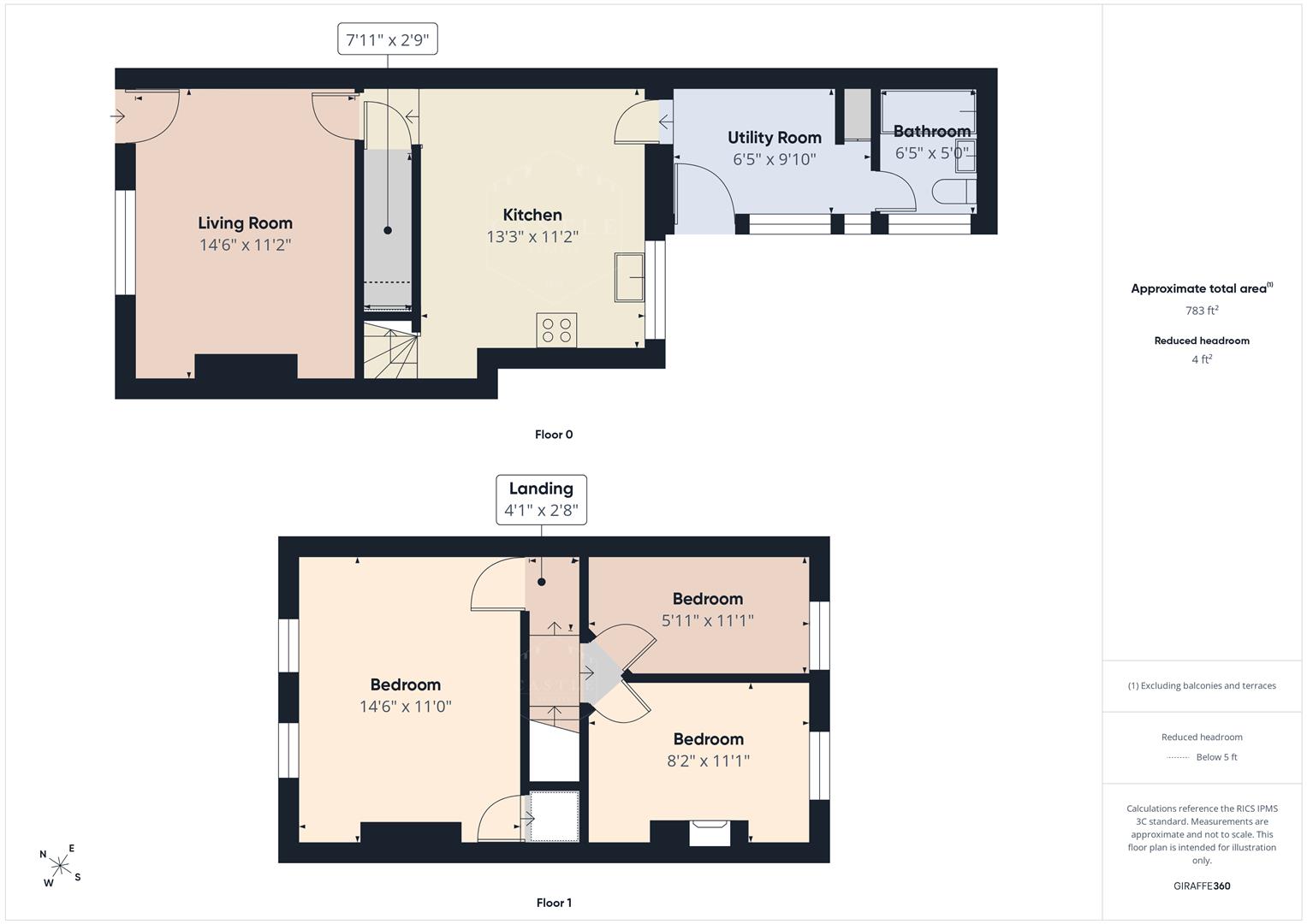18, Princess Road, Hinckley floorplan
