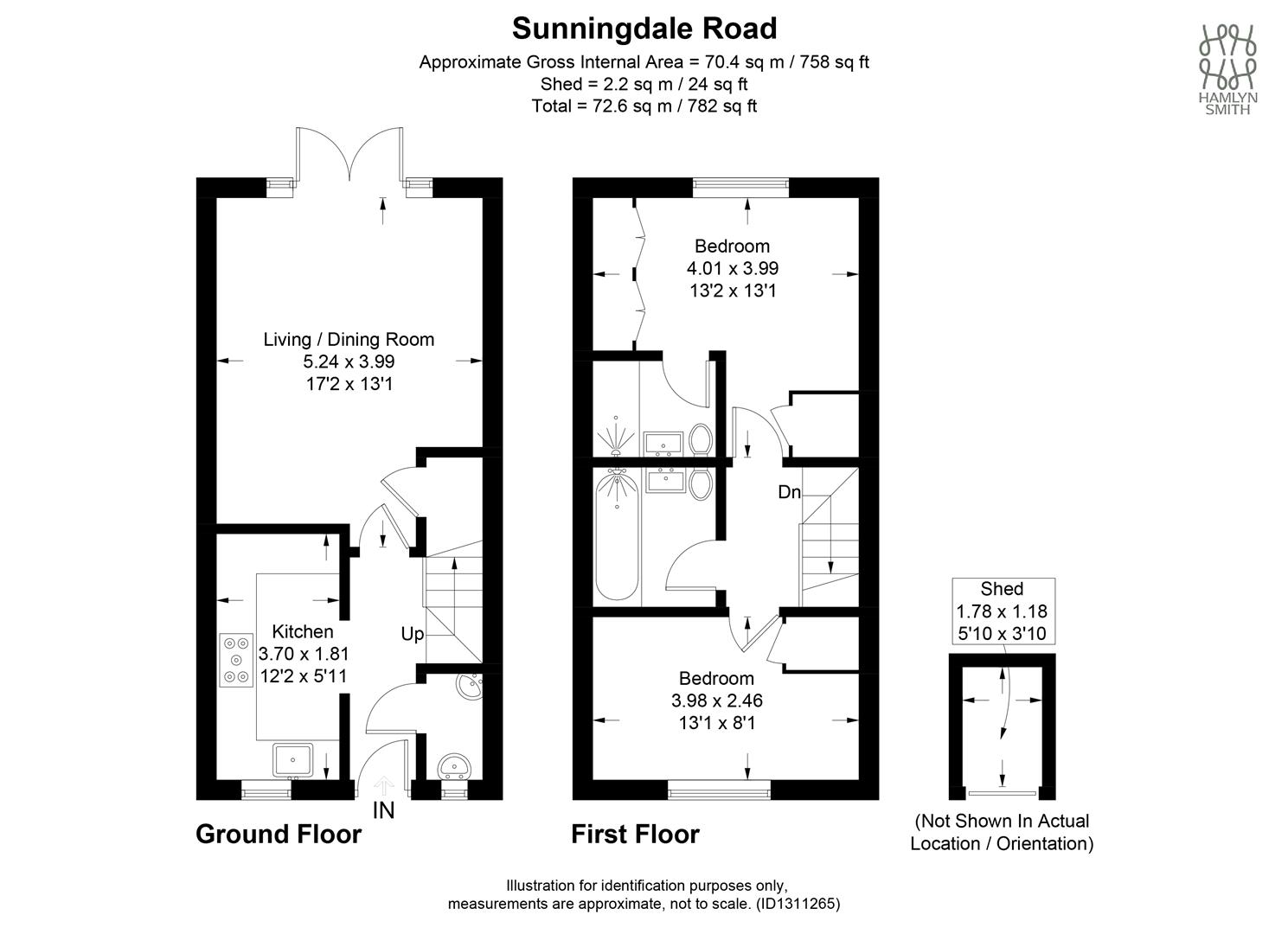 26, Sunningdale Road, Hassocks floorplan