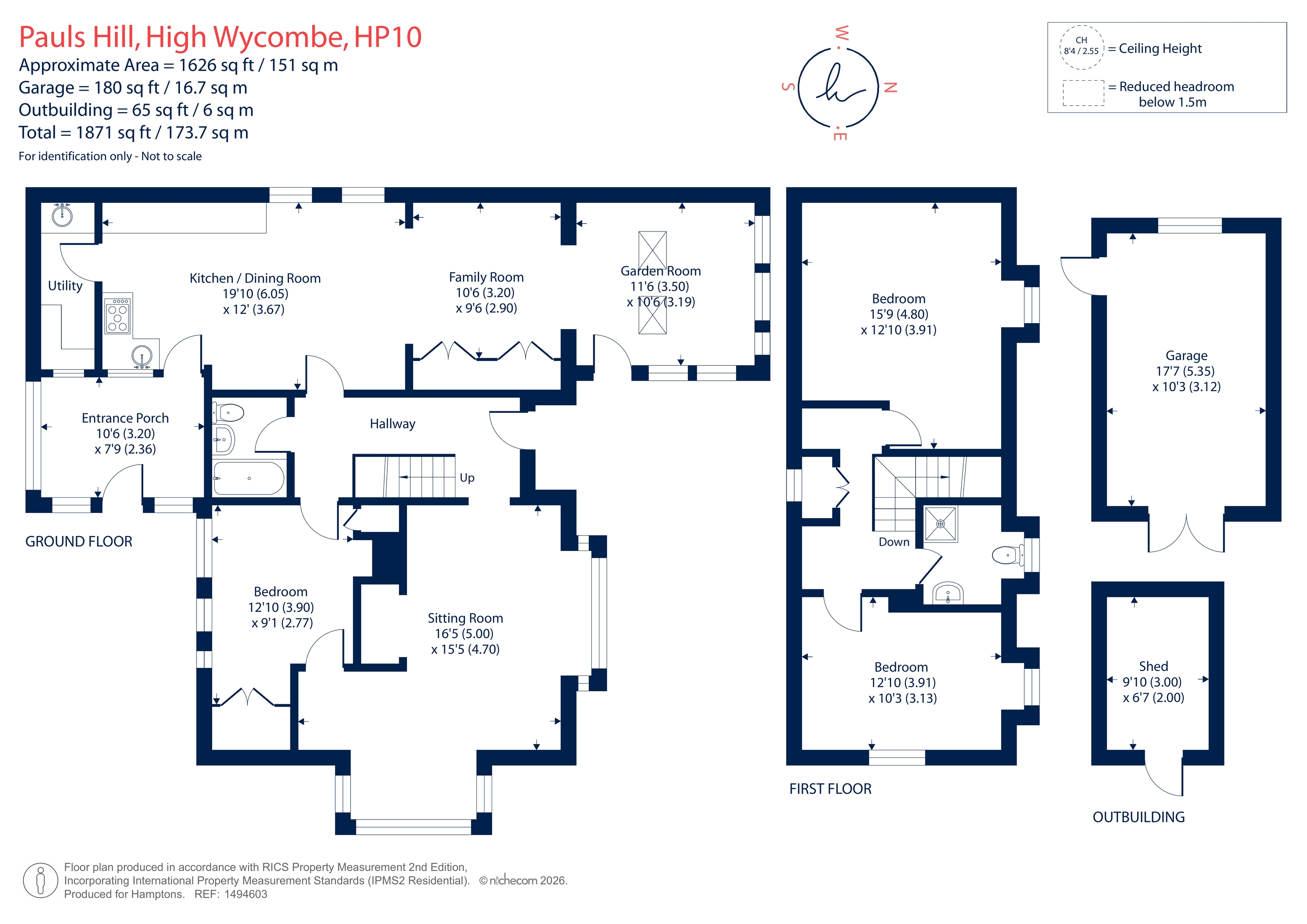 Pauls Hill Cottage, Pauls Hill, Penn floorplan