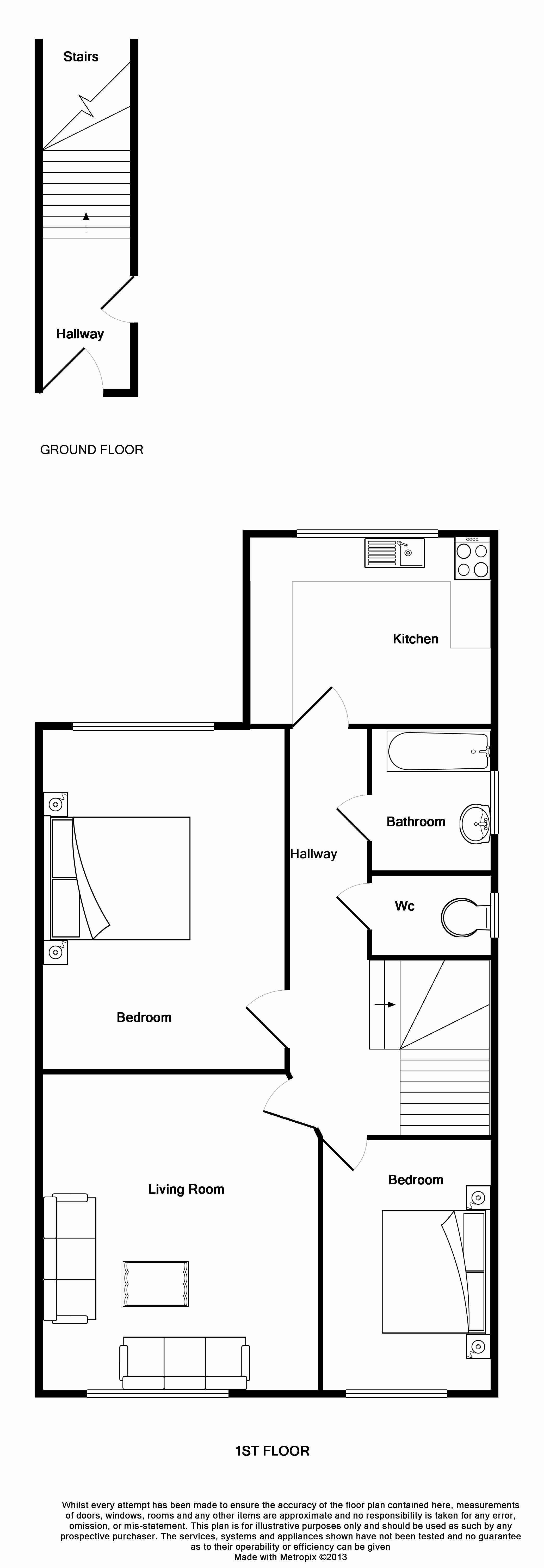 2 Bedrooms Maisonette to rent in Holwell Place, Pinner, Middlesex HA5