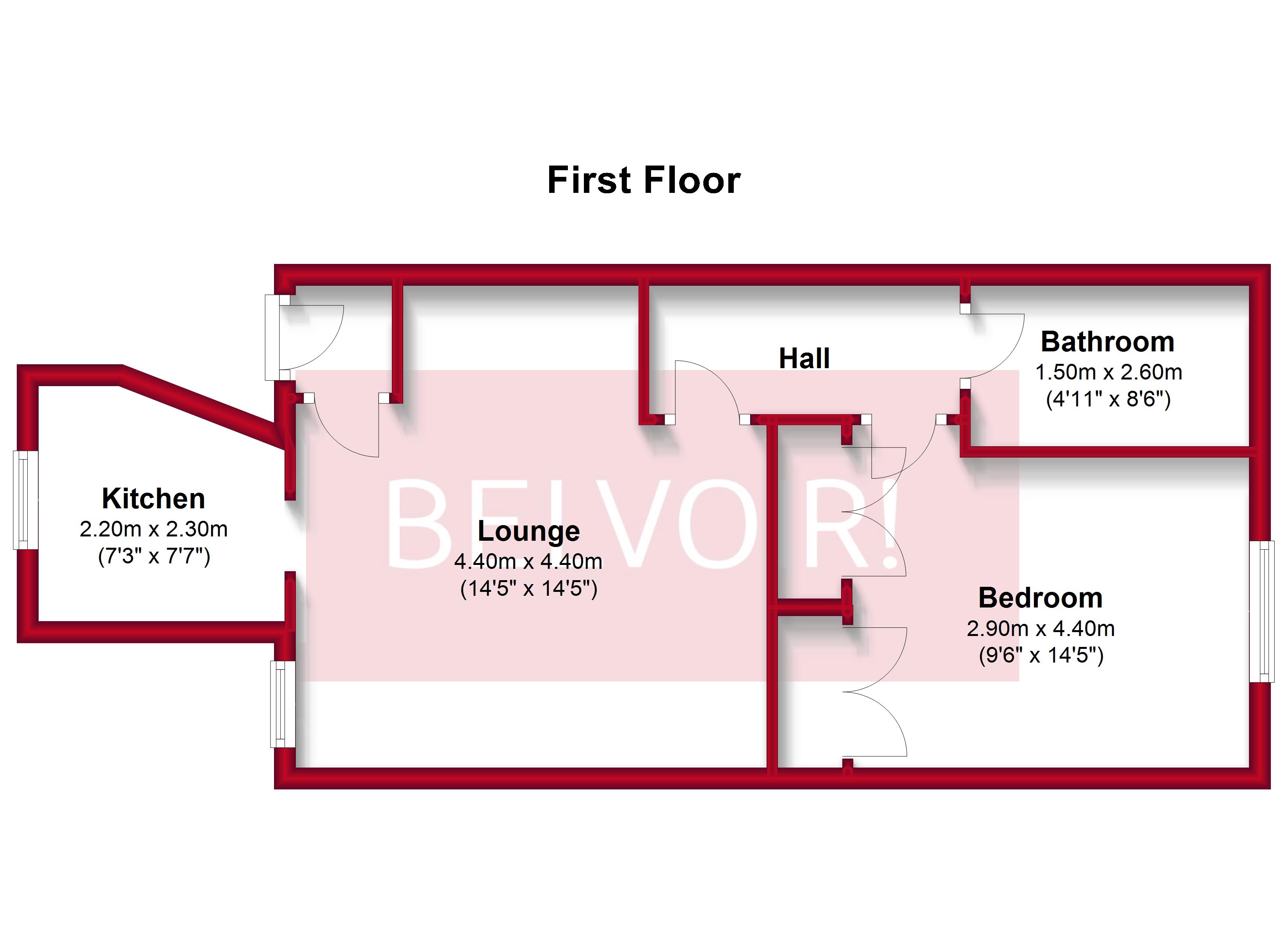 1 Bedrooms Flat to rent in Hendry Street, Falkirk FK2