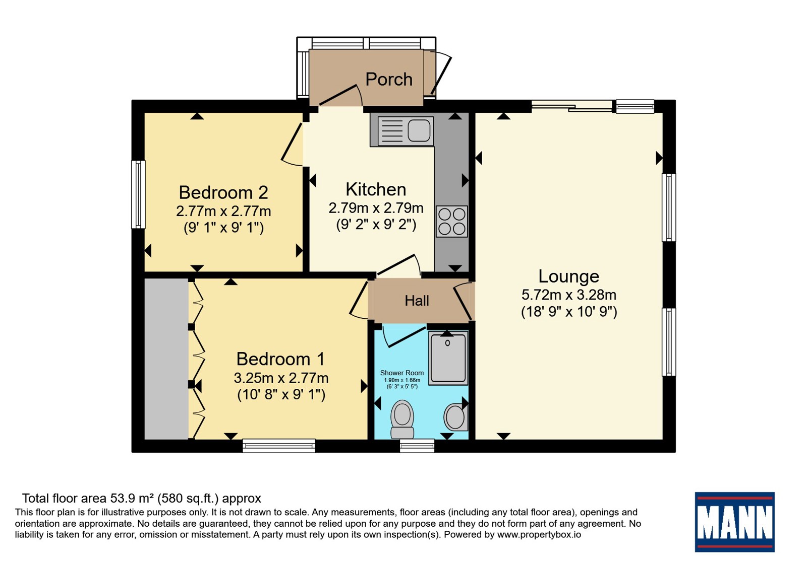 The Copse, Woodlands floorplan