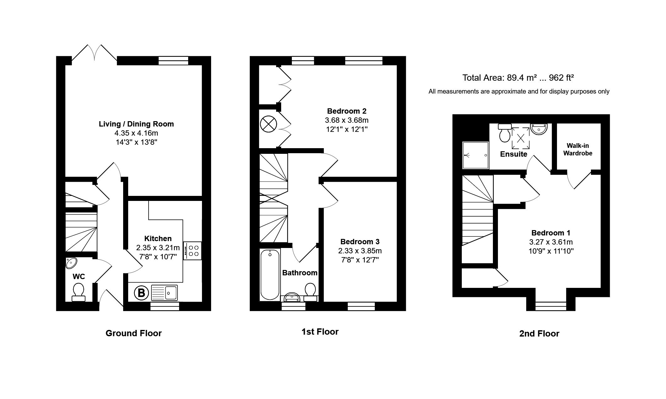 Fairfield, Malmesbury SN16, 3 bedroom terraced house to rent