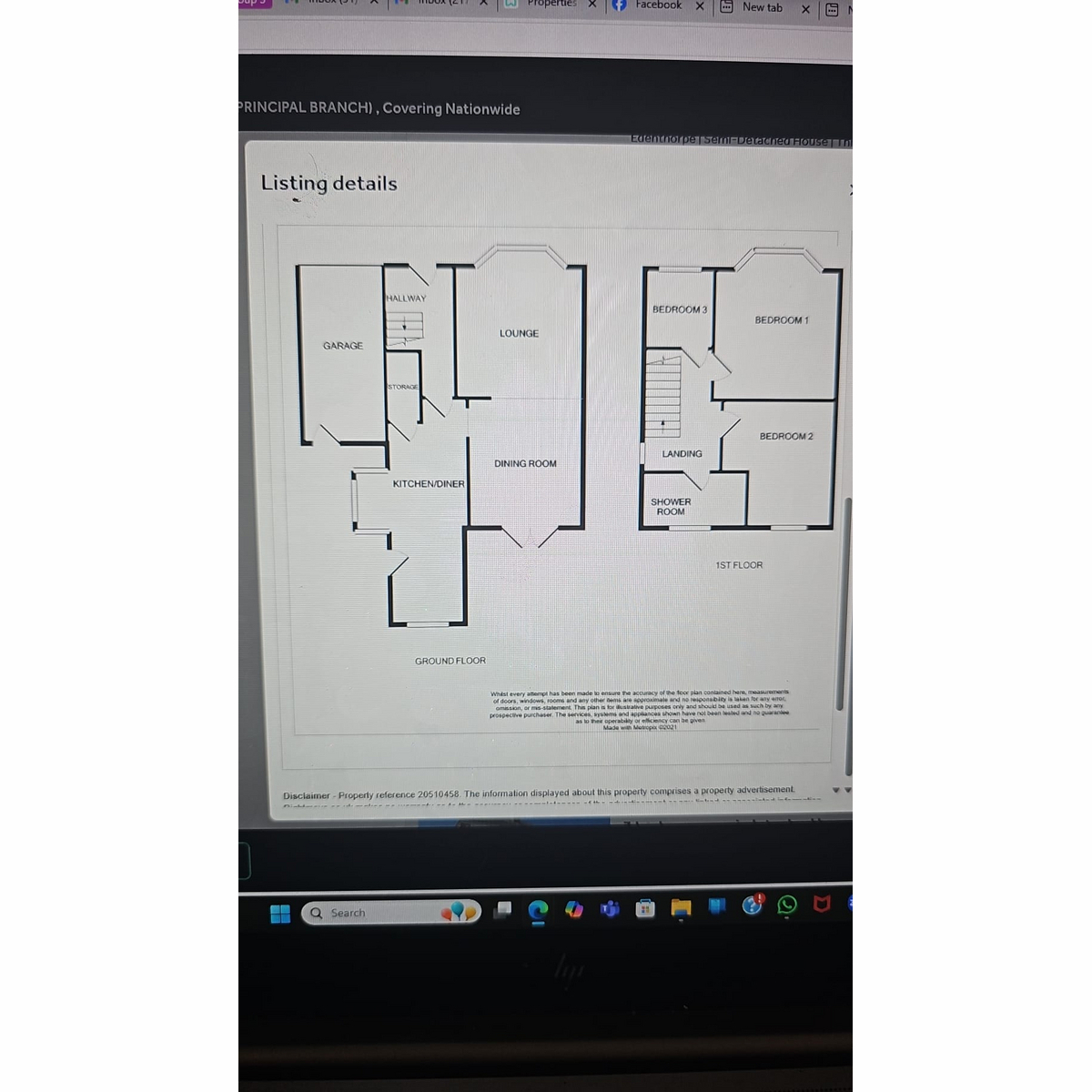 75, Thorne Road, Doncaster floorplan