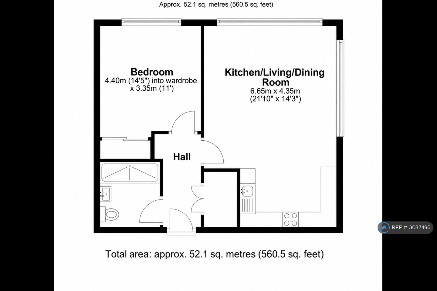 Amarelle Apartments Cherry Orchard Road, Croydon floorplan