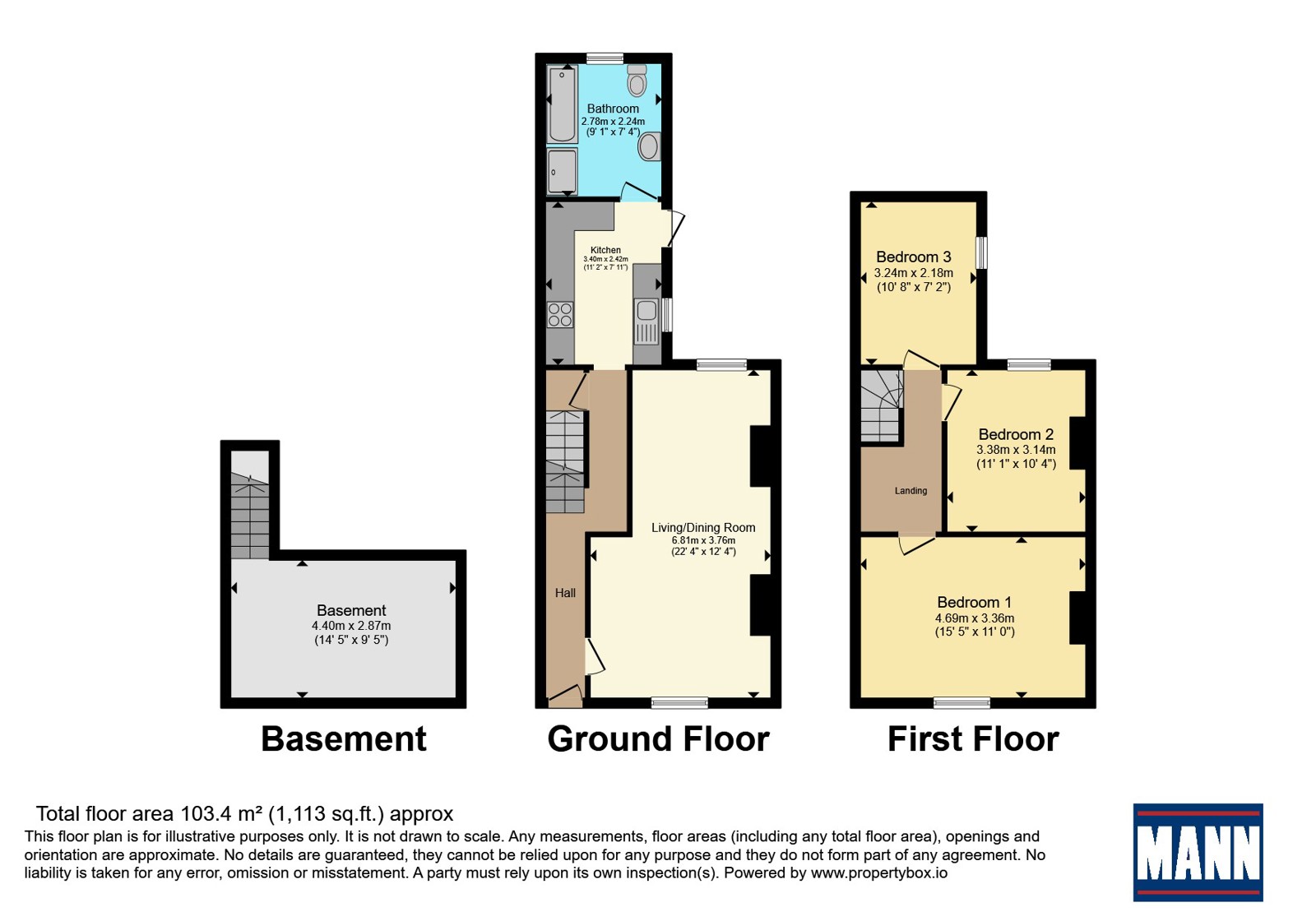 12, Rochester Street, Kent floorplan