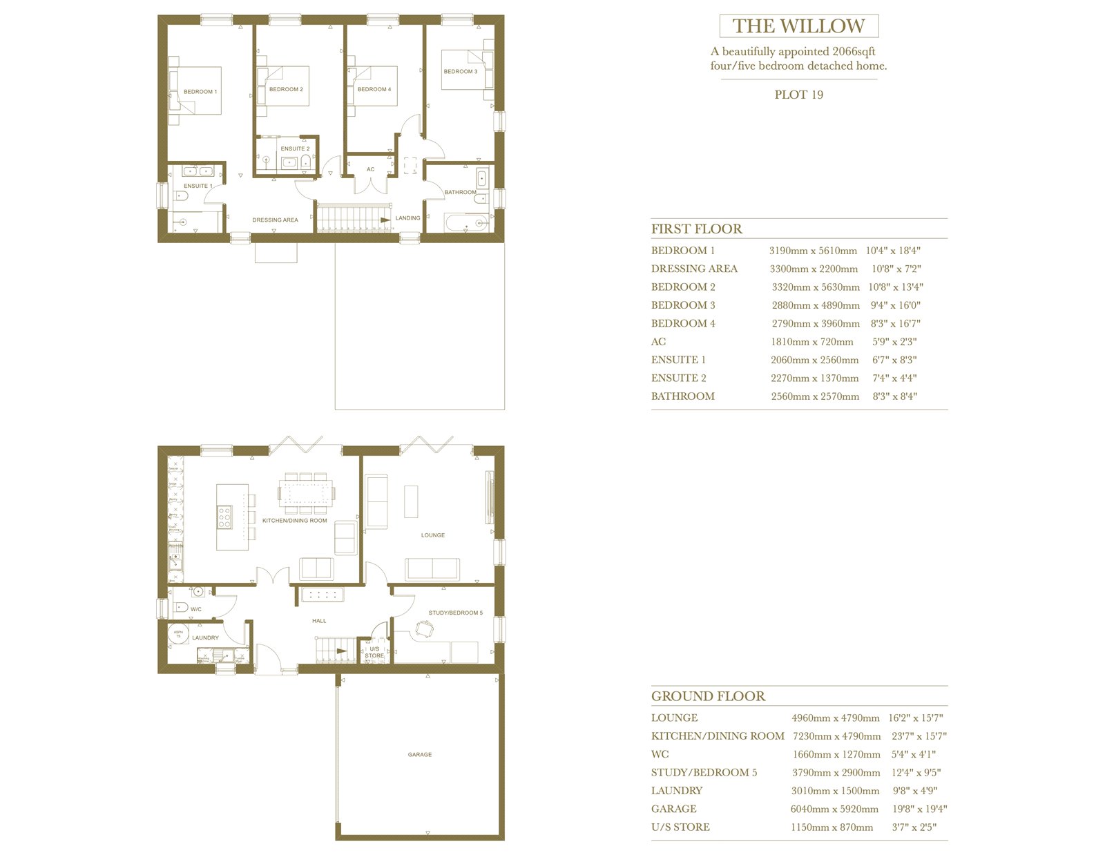 19, The Residences @ Eastwood Park,, The Willow, The Residences @ Eastwood Park, Wotton-under-Edge floorplan