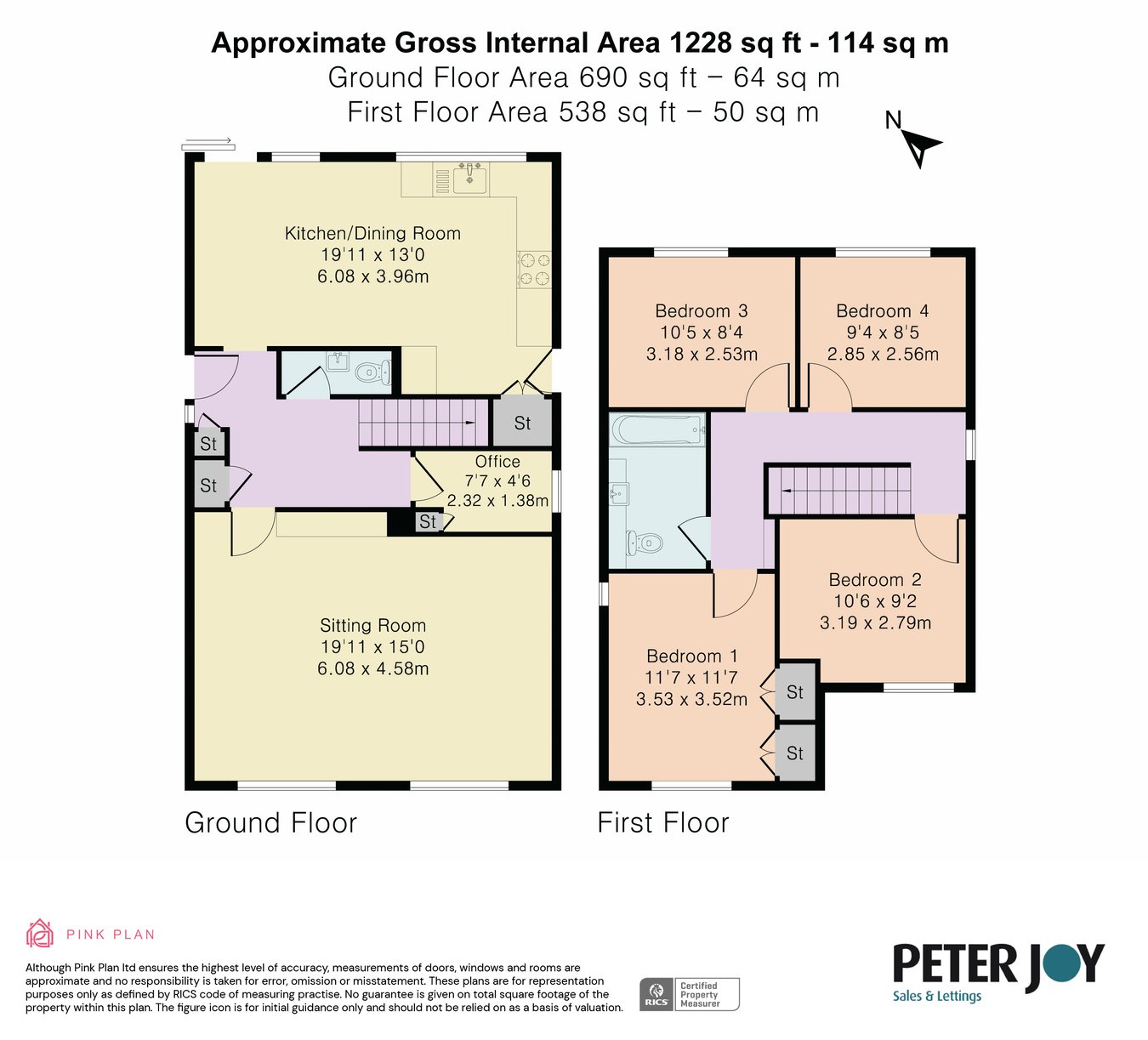 38, Lark Rise, Stroud floorplan