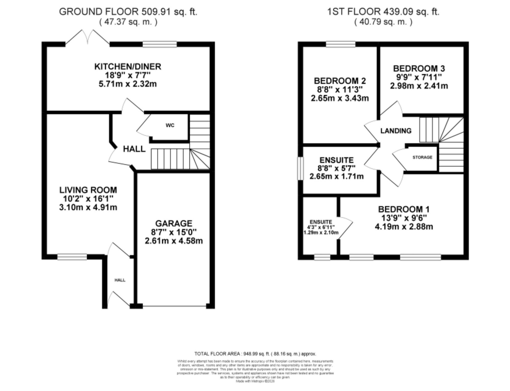 12 Nixon Lane, Stone floorplan