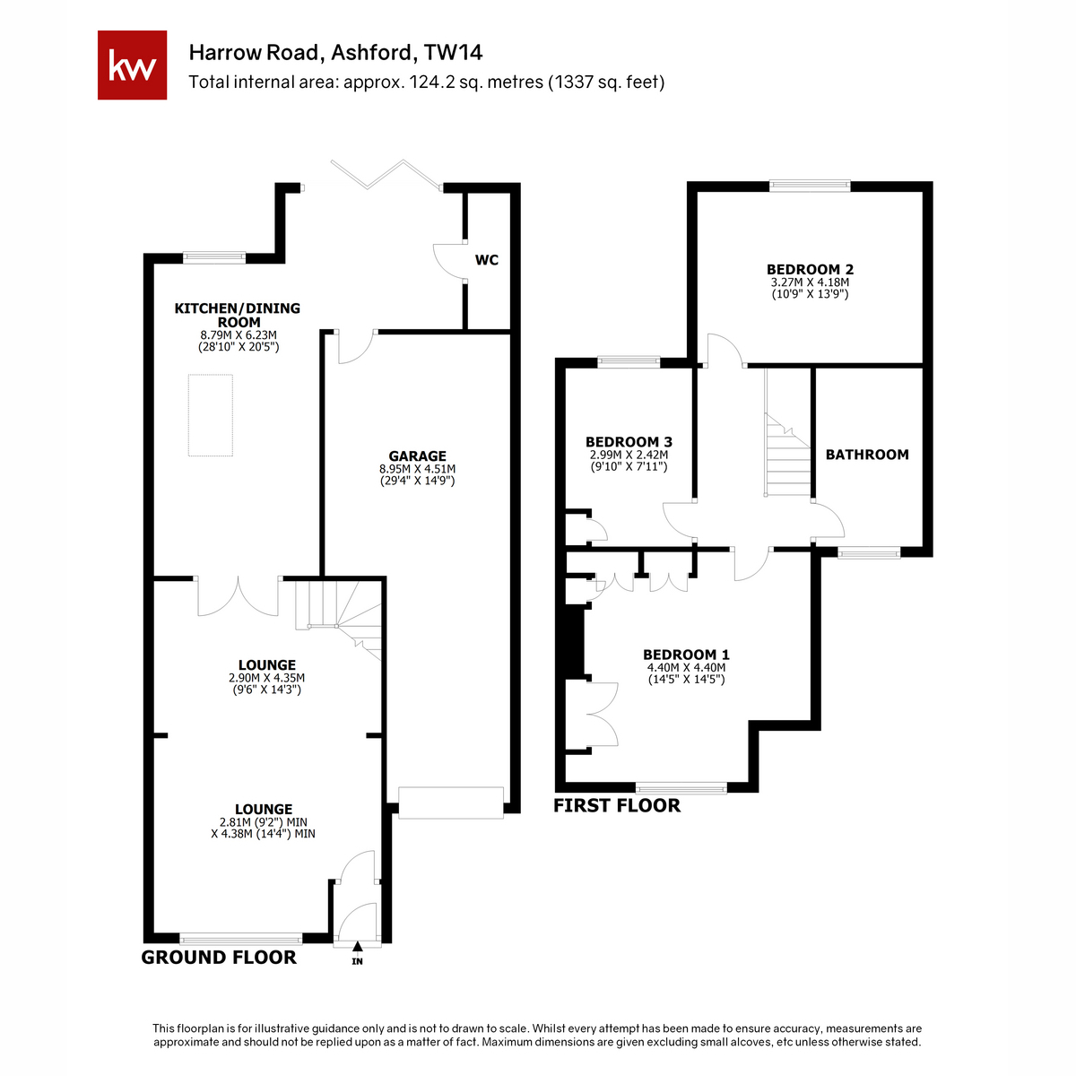 47, Harrow Road, Ashford floorplan