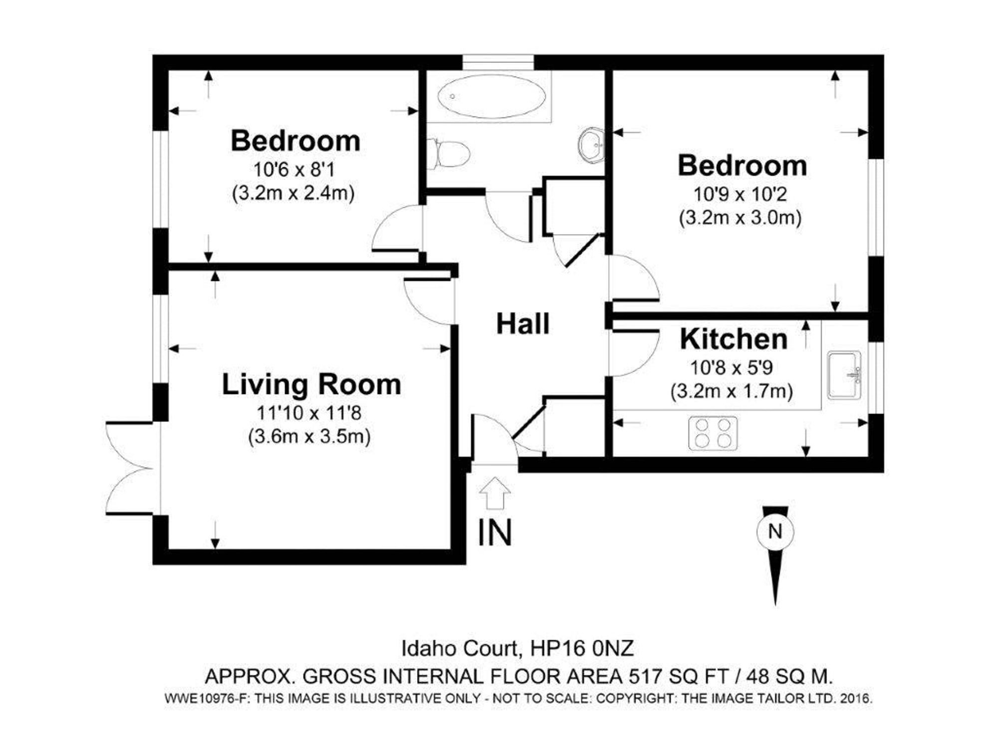 3 Idaho Court, Wycombe Road, Prestwood floorplan