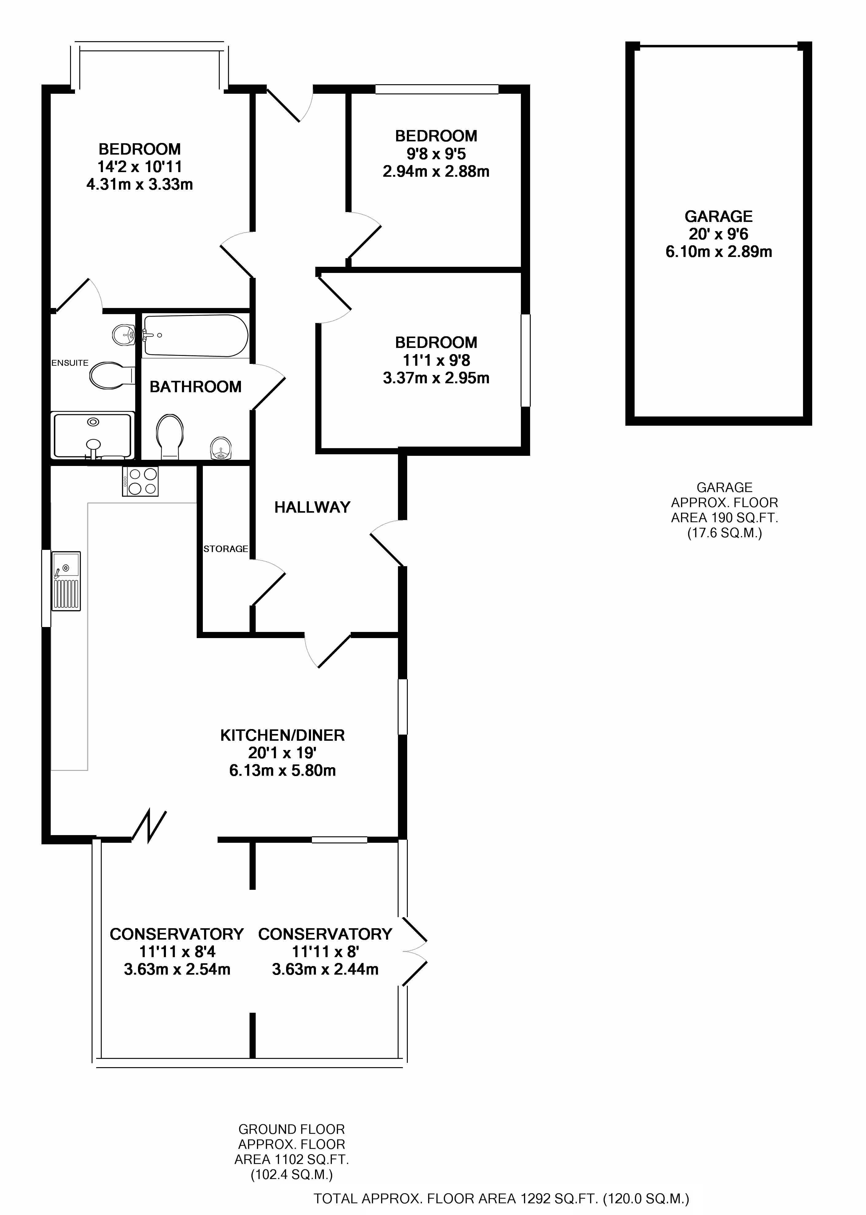 4 Bedrooms Bungalow for sale in Amphion Mews, West Bromwich B71