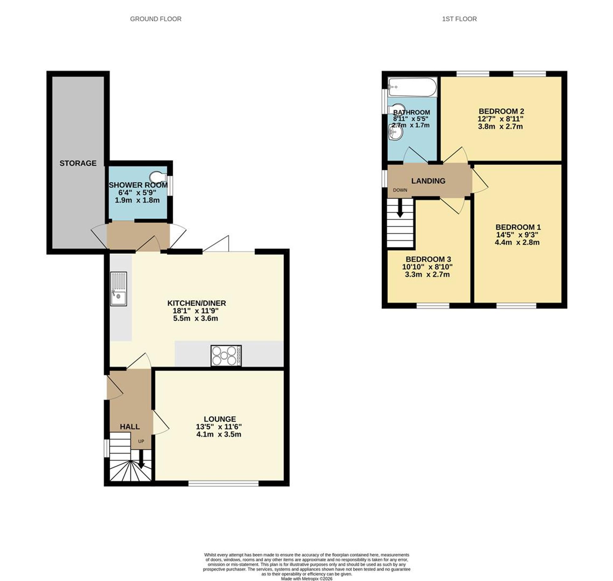 25 Leeds Crescent, Weymouth floorplan