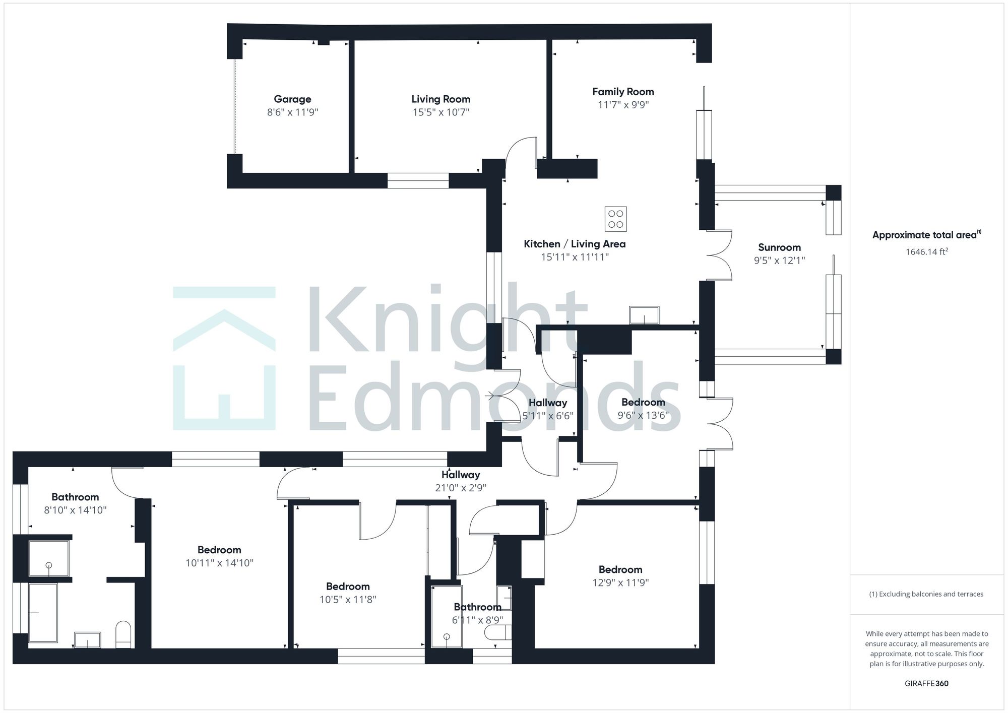 15 Sittingbourne Road, Maidstone floorplan