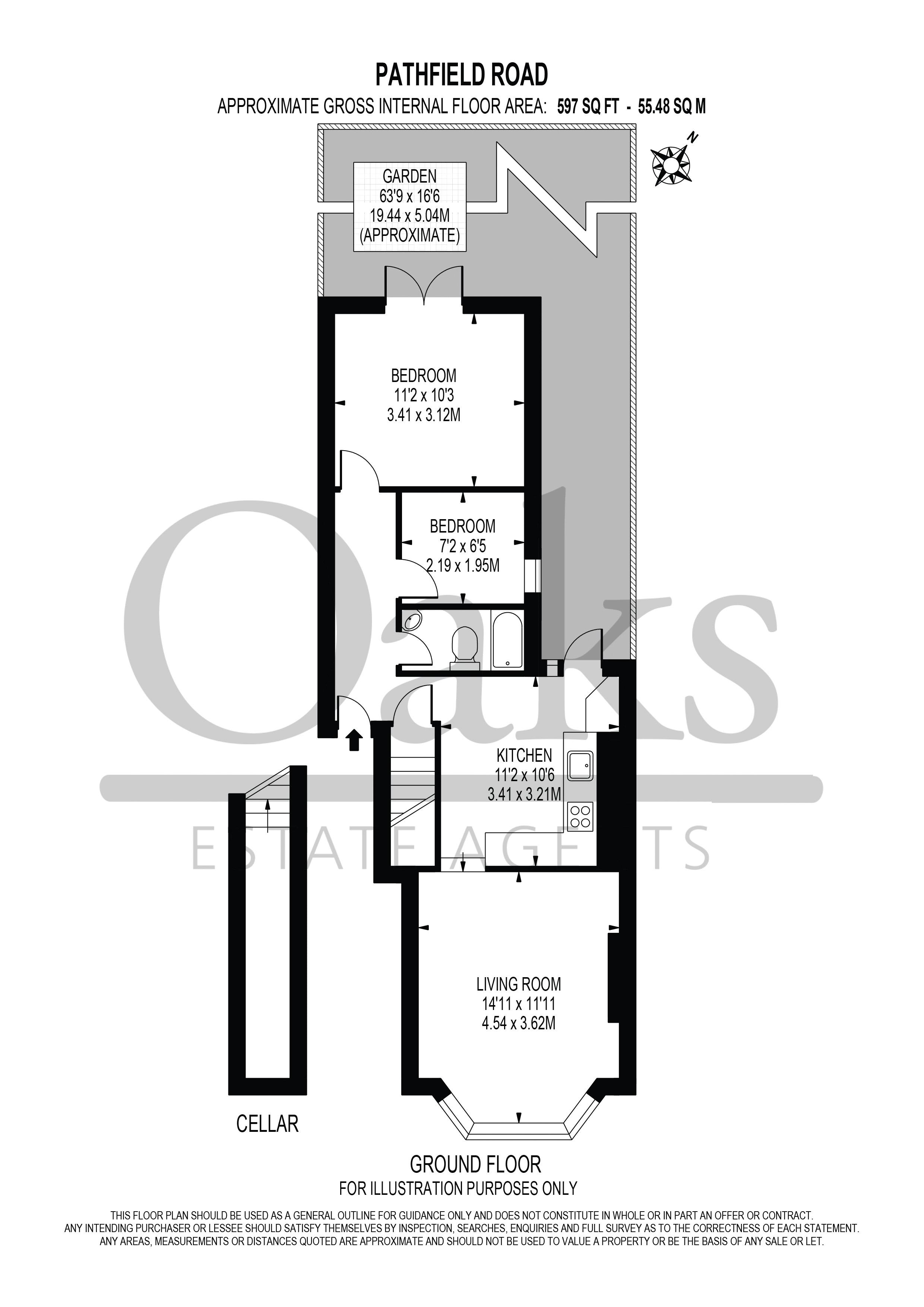 Pathfield Road, London SW16, 2 bedroom flat for sale 60328832