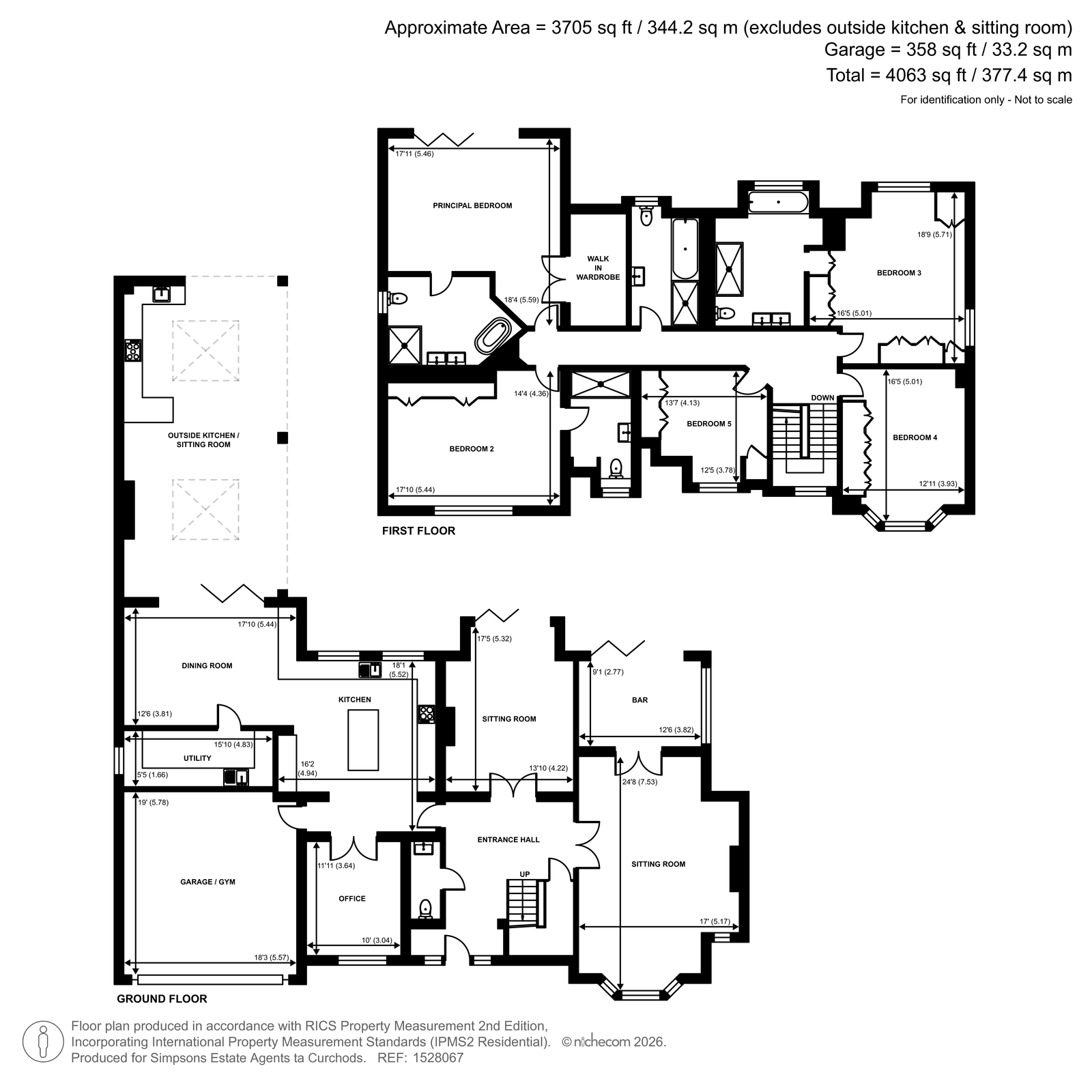 Northfield Place, Weybridge floorplan