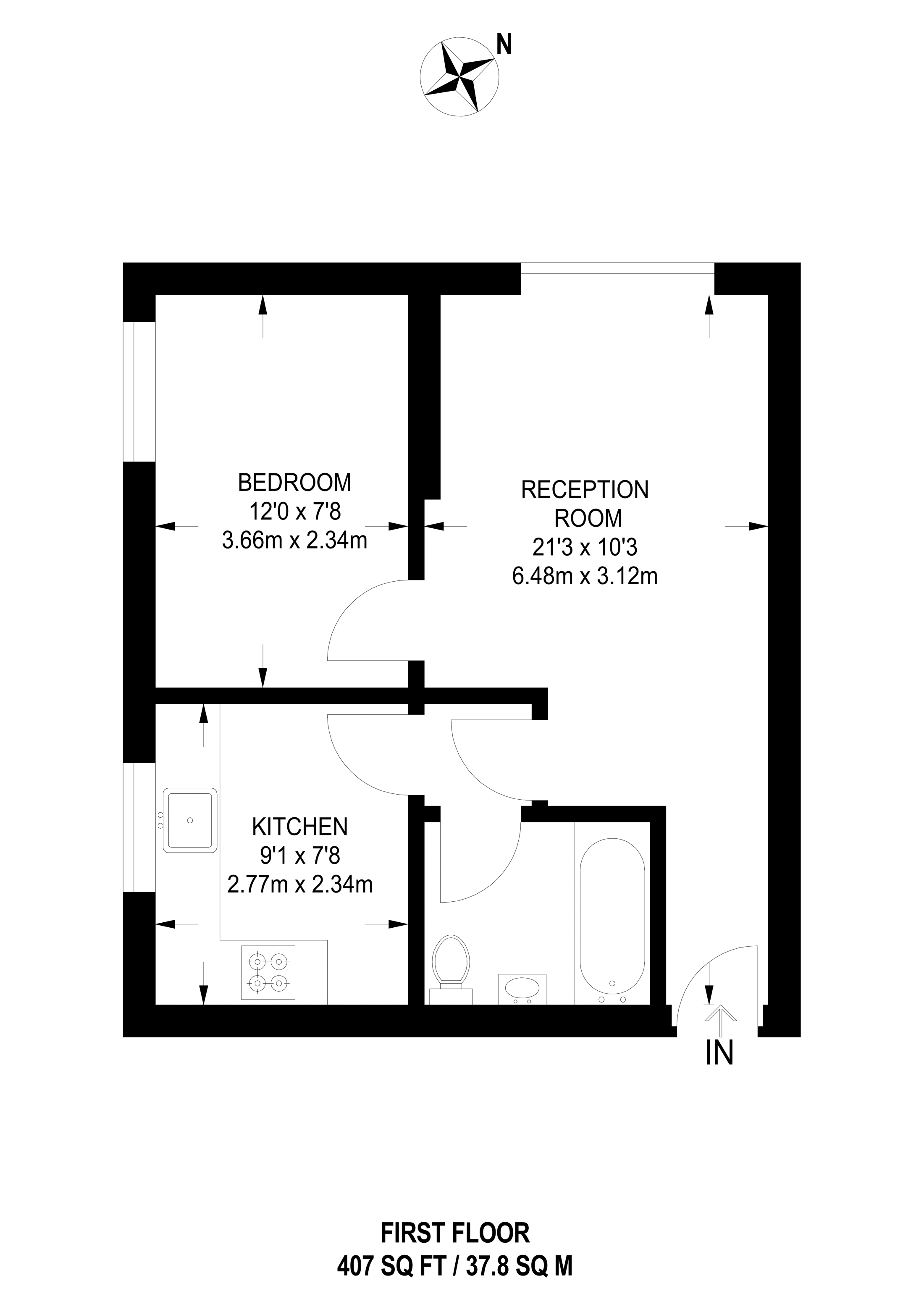 1 Bedrooms Flat for sale in Robin Hood Lane, Sutton SM1