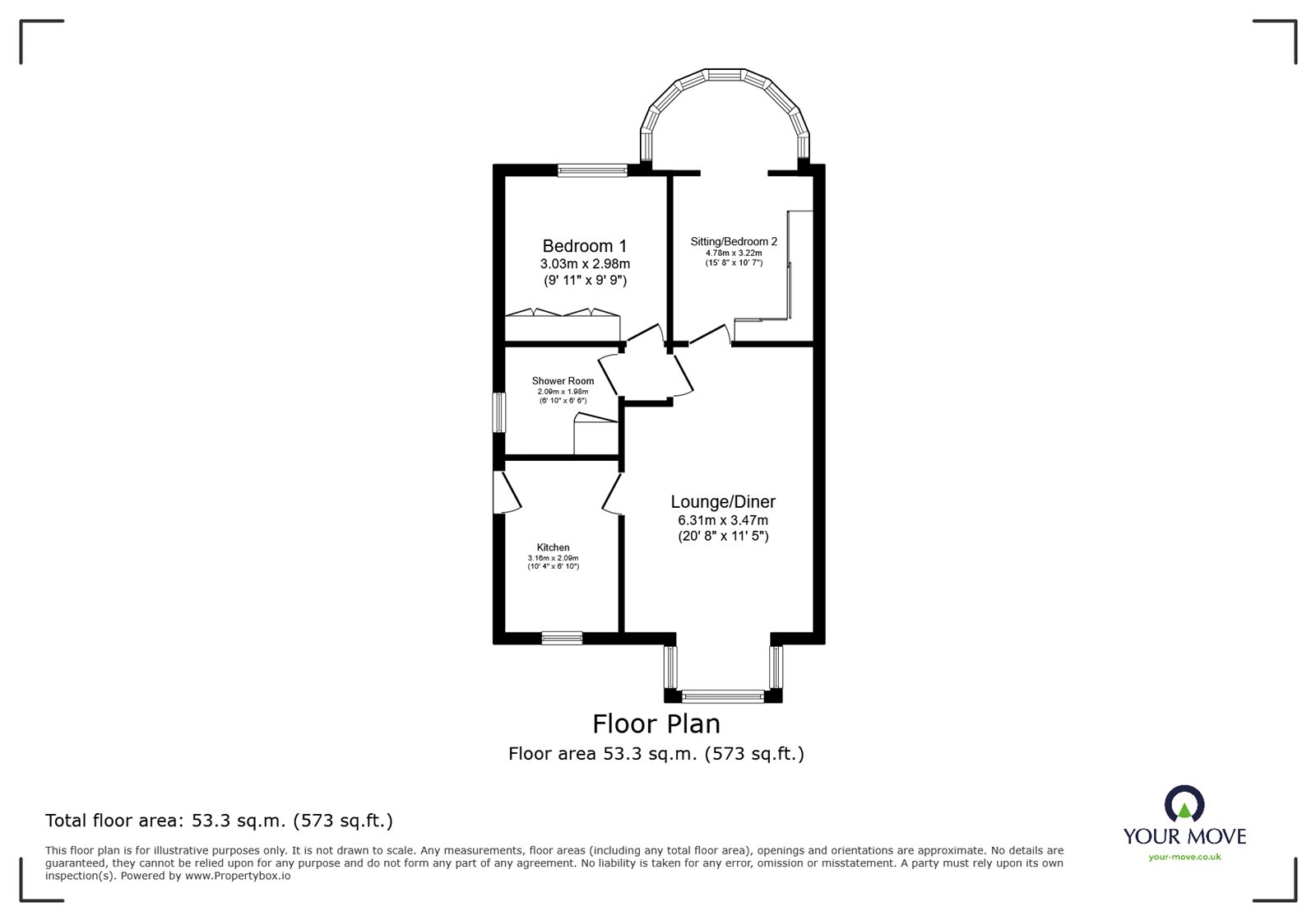 39, Far Moor Close, Doncaster floorplan
