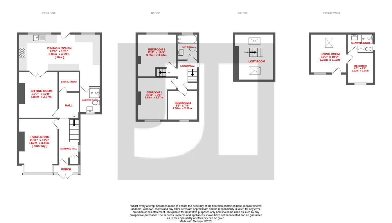 105, Nab Wood Drive, Shipley floorplan