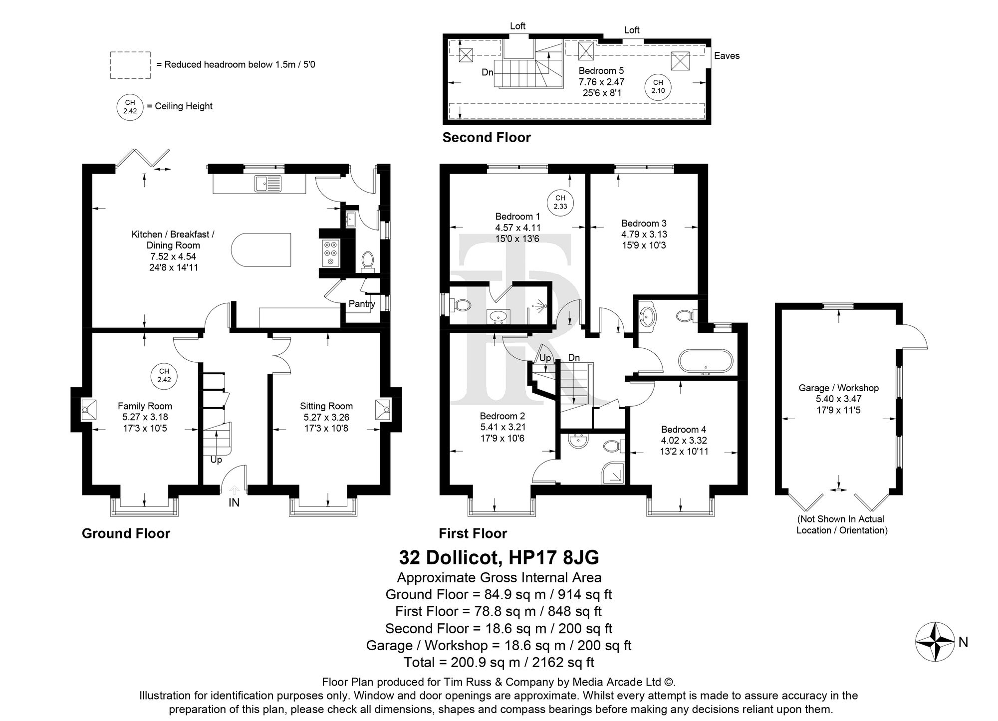 Haresfield, 32 Dollicott, Haddenham floorplan