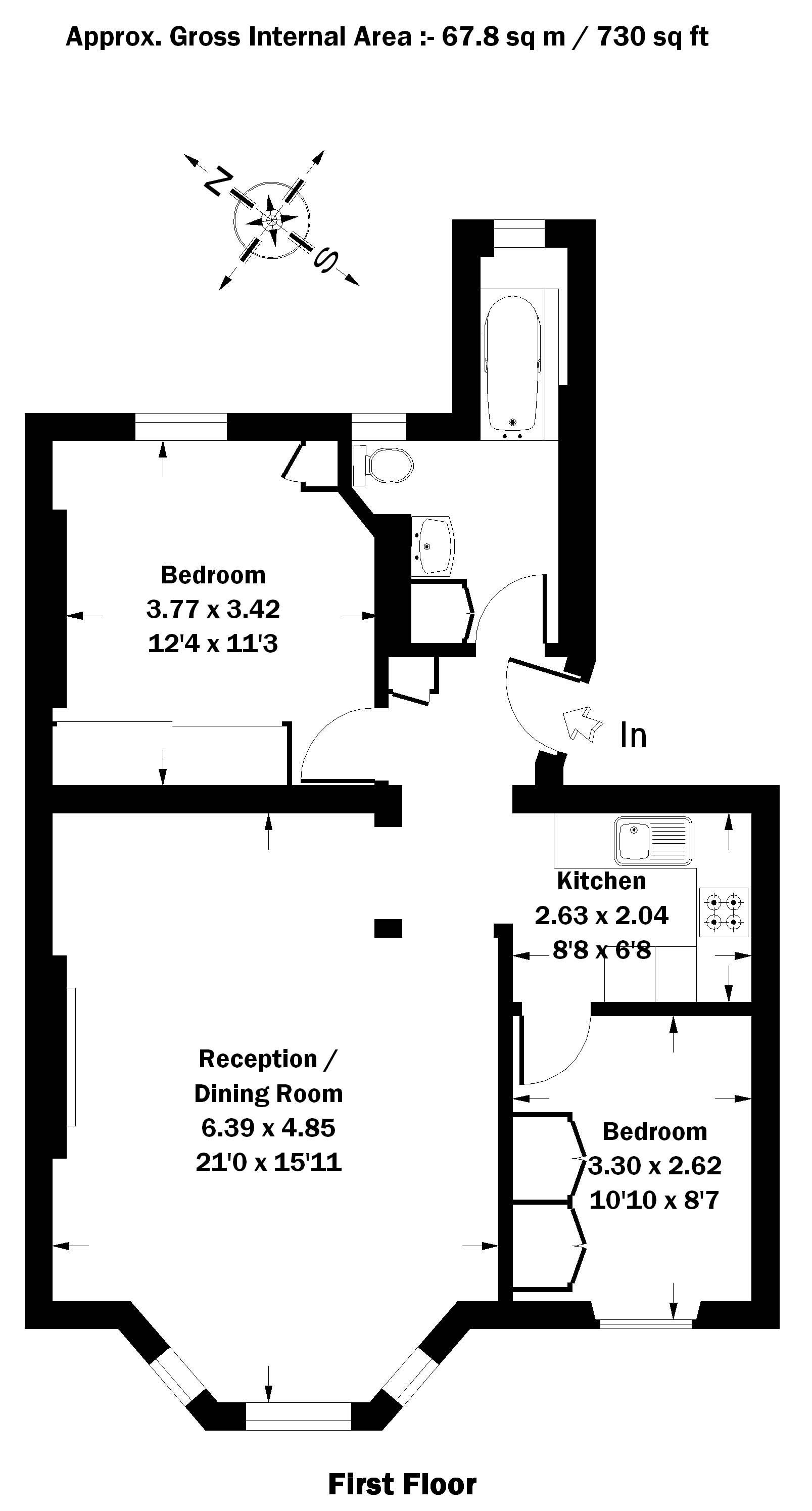 2 Bedrooms Flat to rent in Ladbroke Grove, London W11