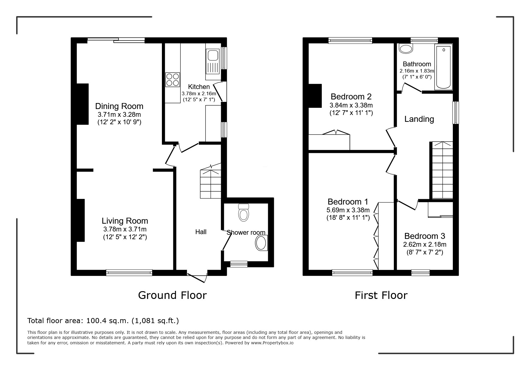 36, Sheepcot Lane, Hertfordshire floorplan