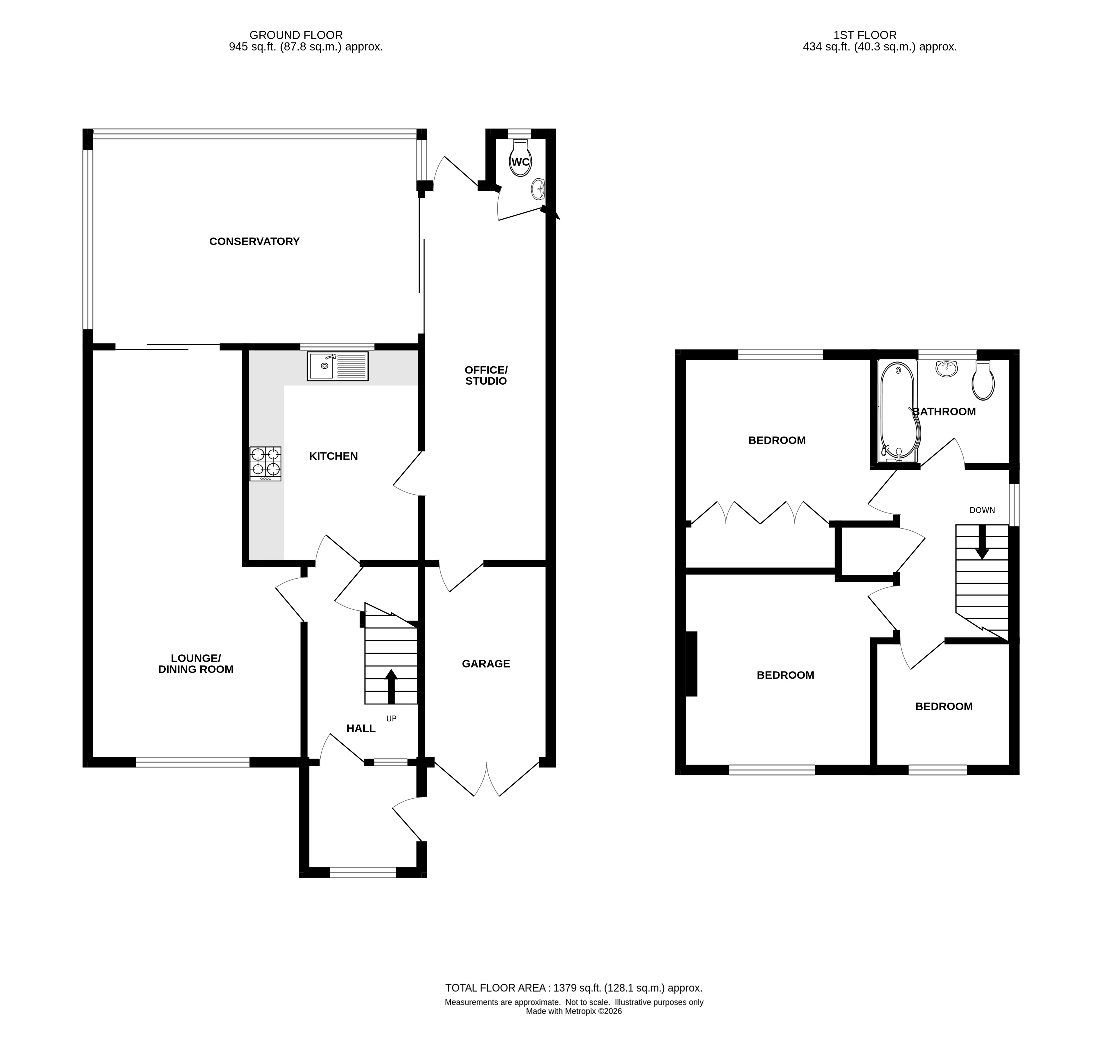 102, Priorsfield Road, Kenilworth floorplan