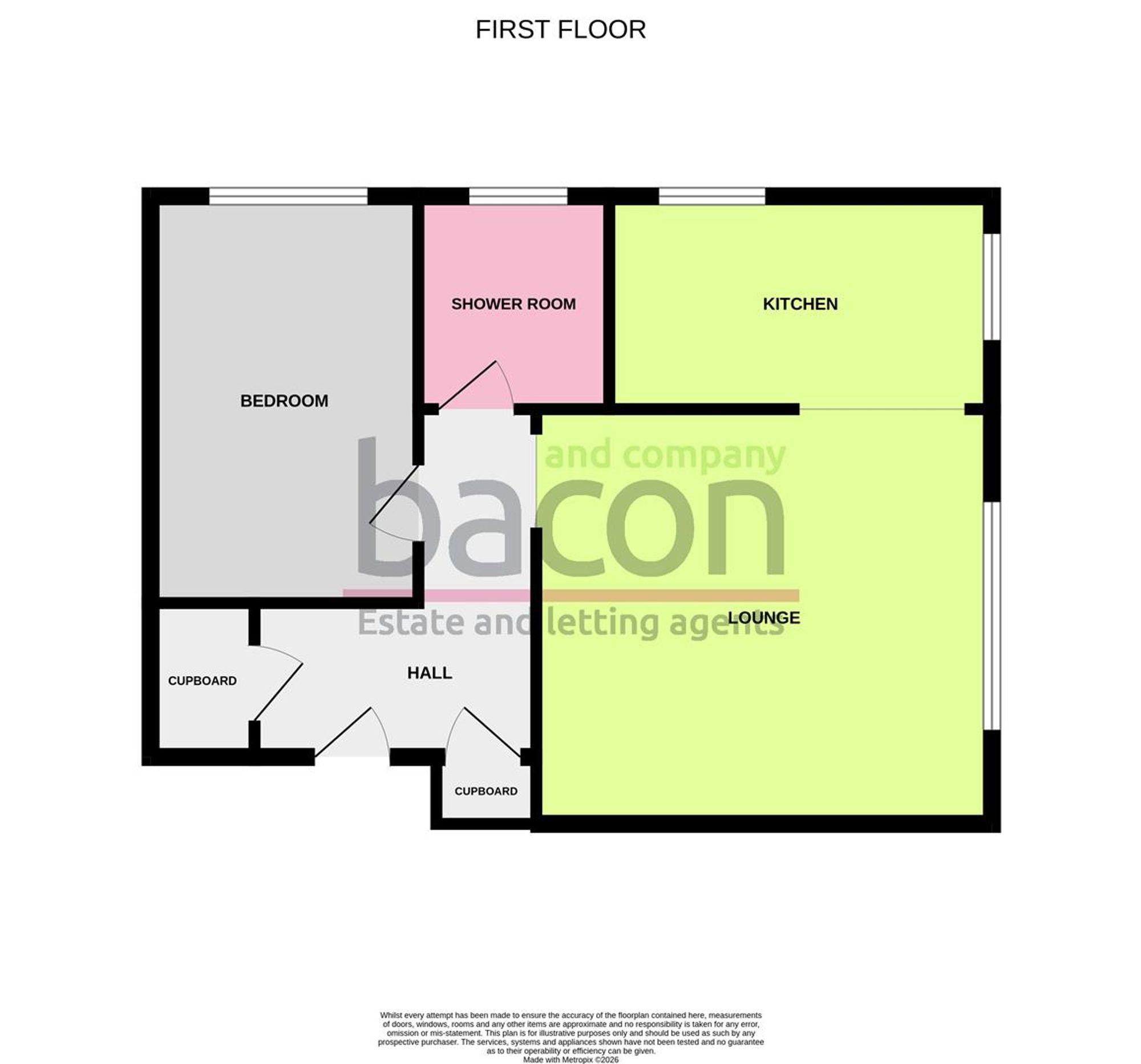 14, Chippers Close, Worthing floorplan