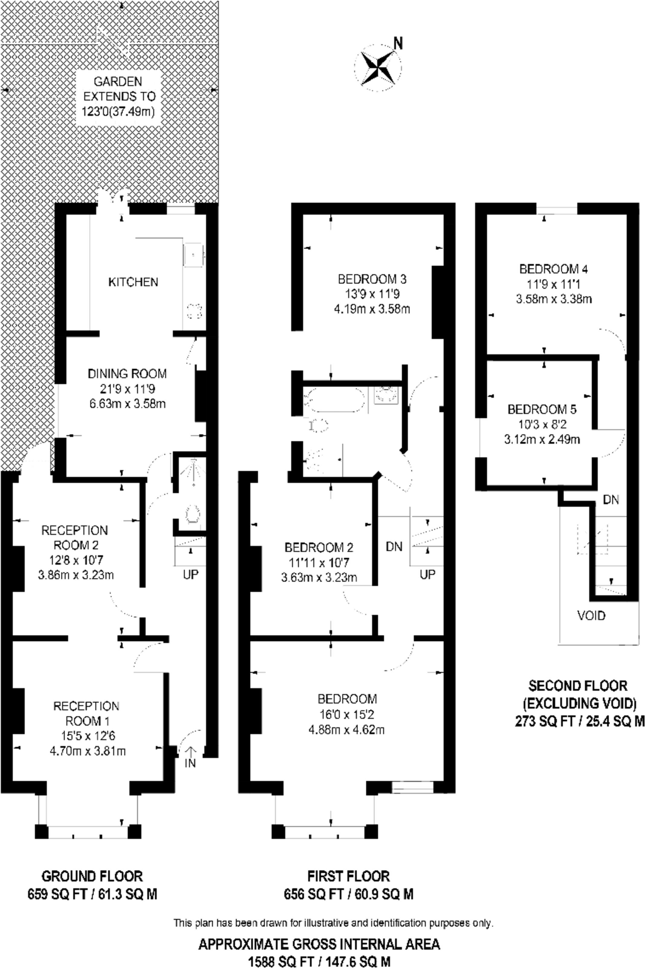 Friern Road, East Dulwich floorplan