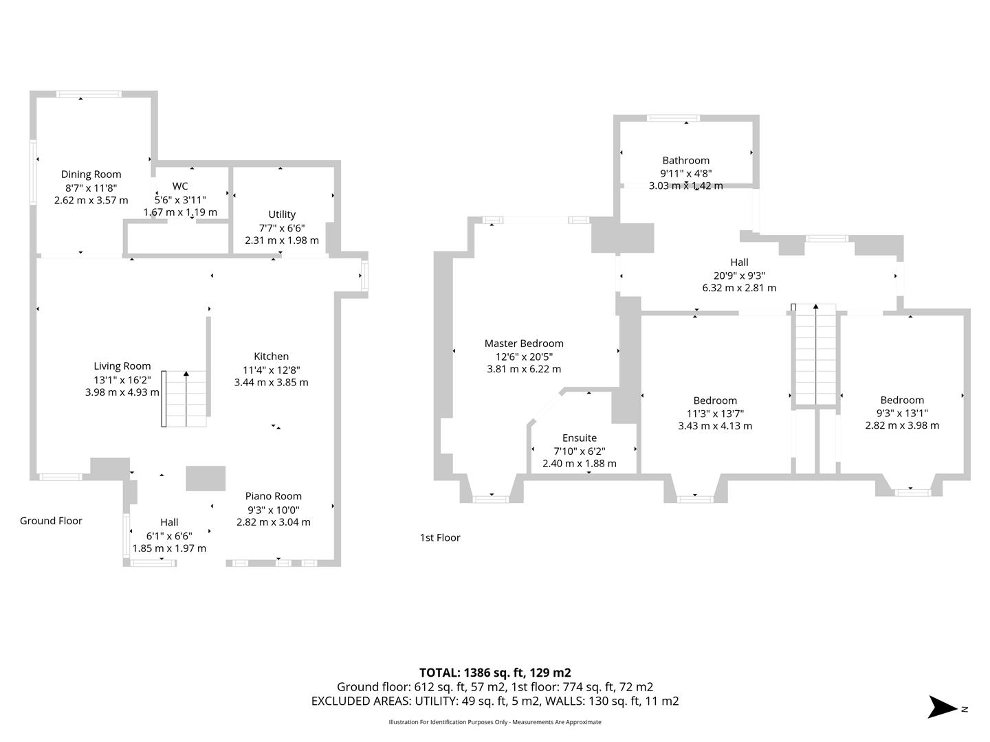 100, Lanark Road, Carluke floorplan