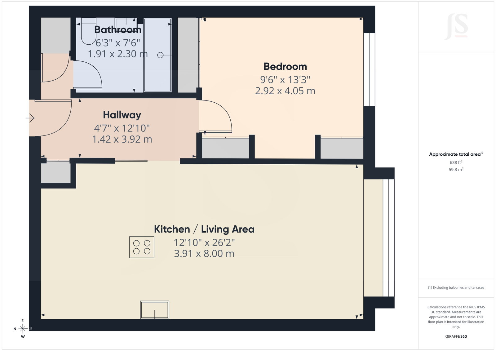 Kings Court,5, Brighton Road, Lancing floorplan