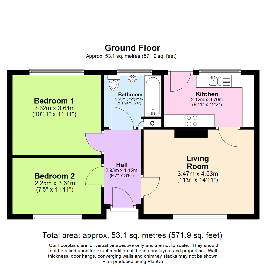 5, South Close, Rushden floorplan