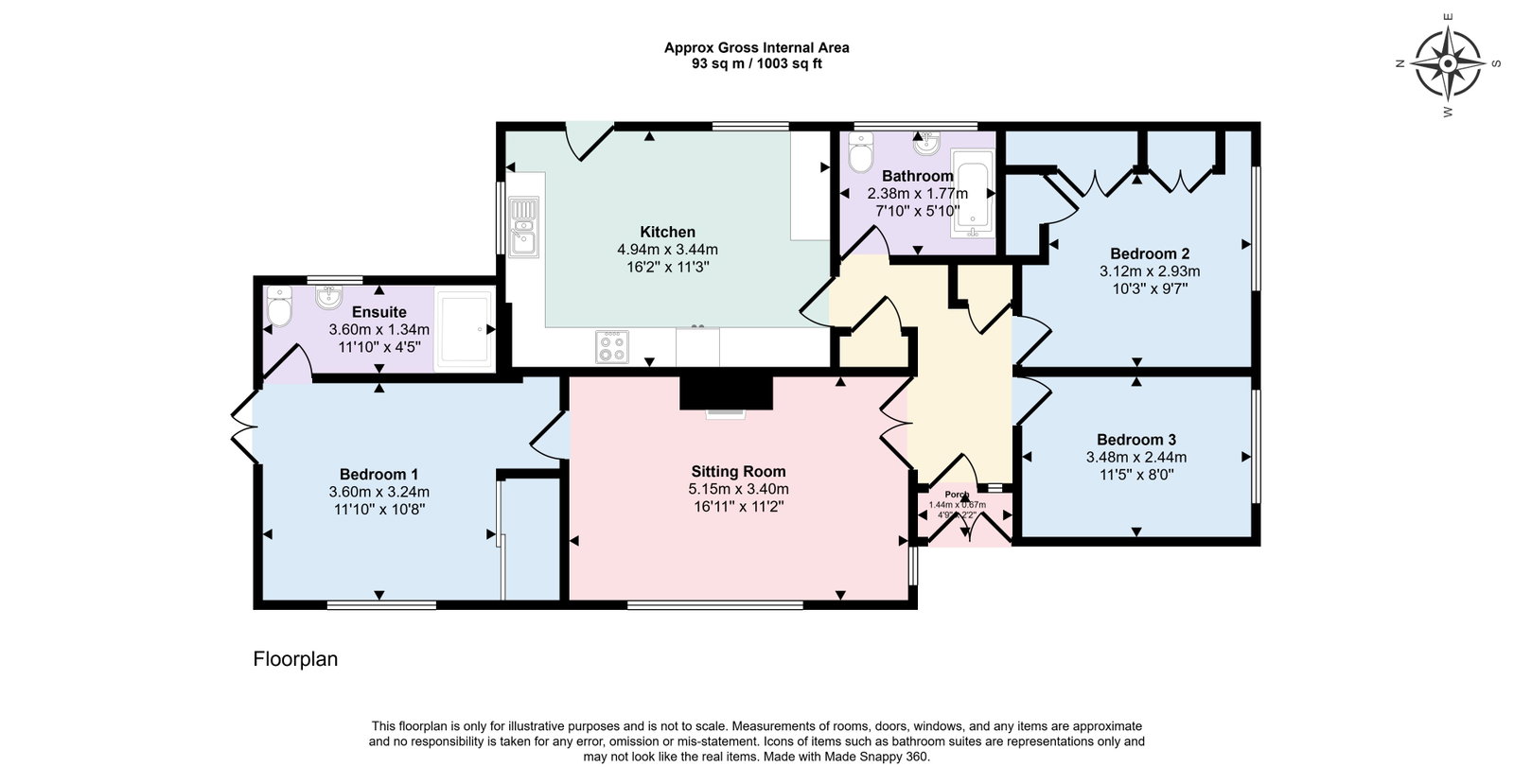 29, Gloucester Avenue, Broadstairs floorplan