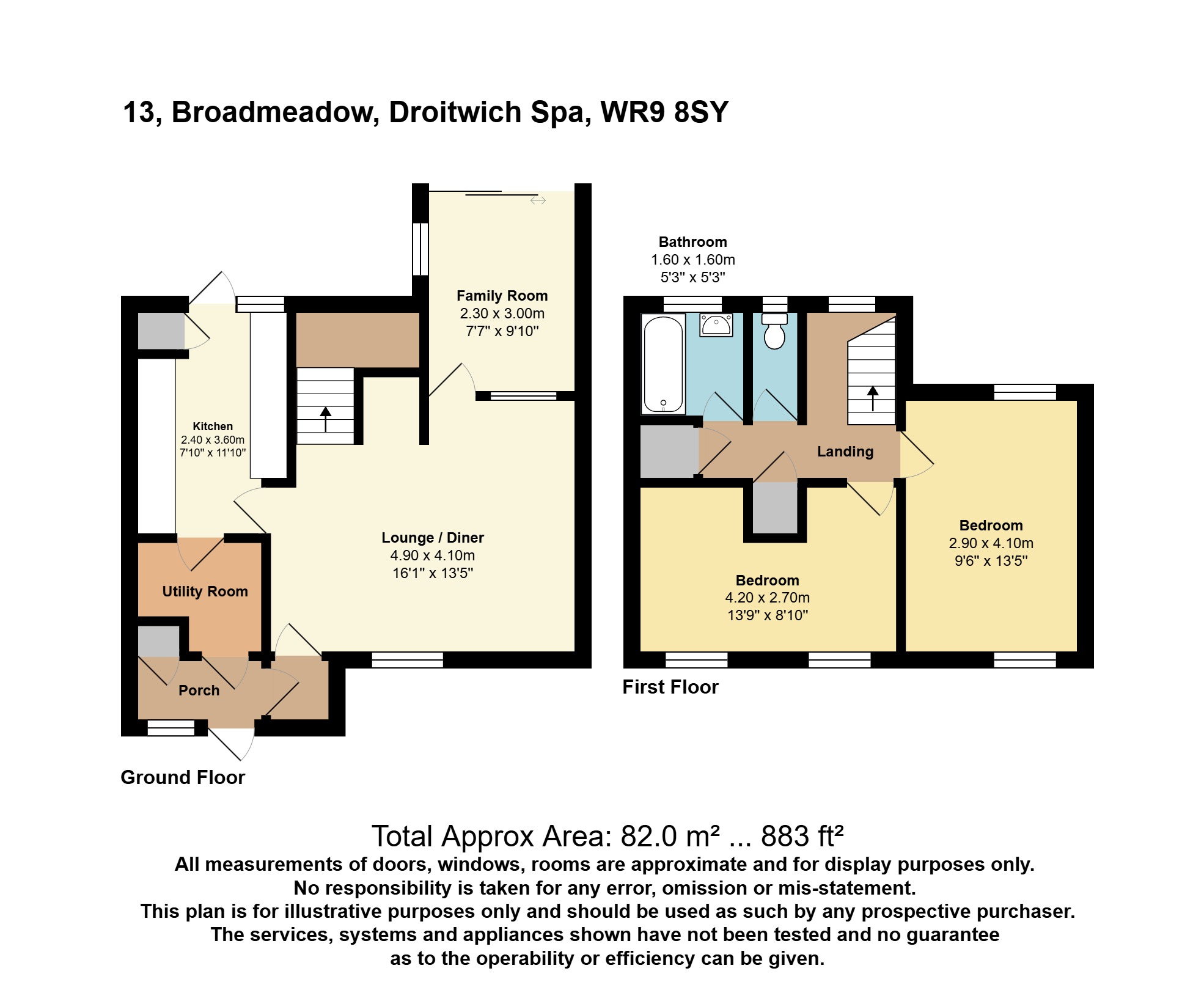 13, Broadmeadow, Worcestershire floorplan