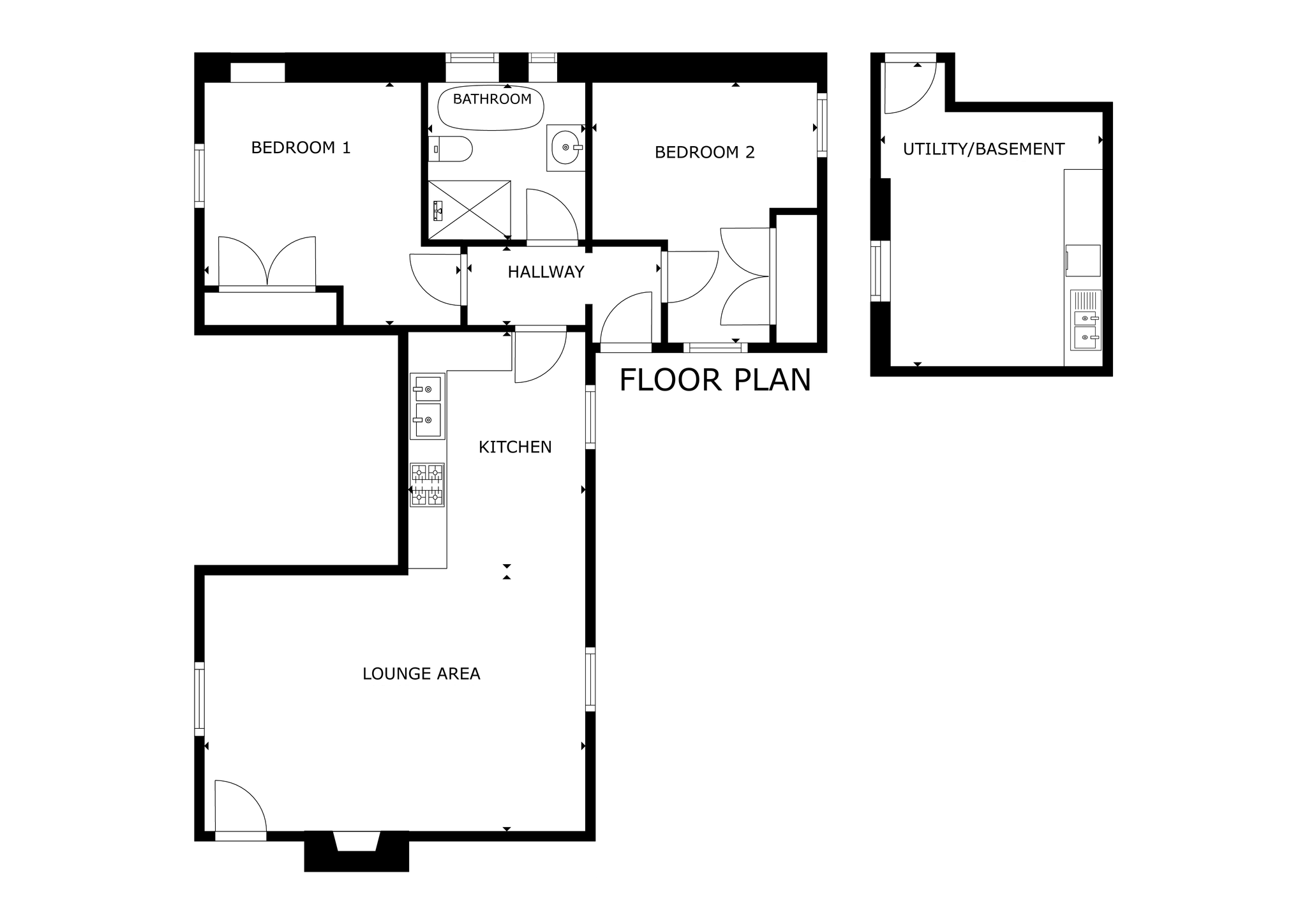 53, St. Catherine Street, Banff floorplan