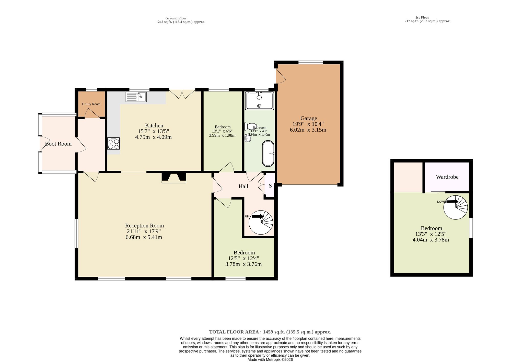 Old School School Lane, Norwich floorplan