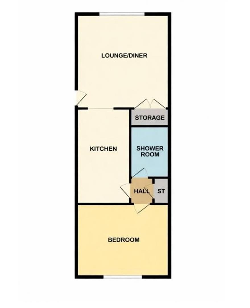 Flat 4, Queen Annes Court, 25 Queen Annes Drive, Westcliff-On-Sea floorplan