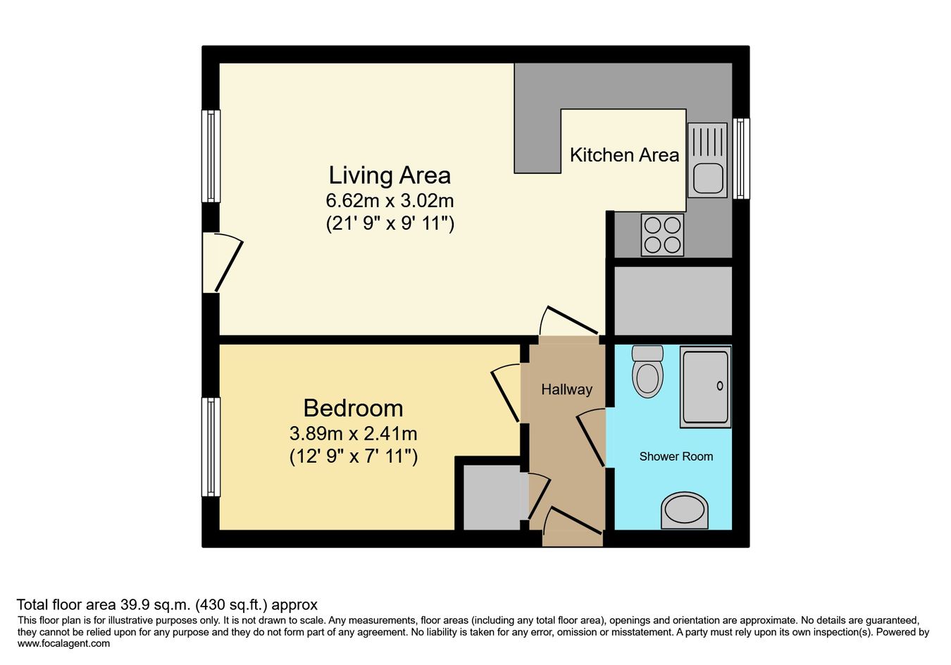 Whitehorse Lane, London floorplan