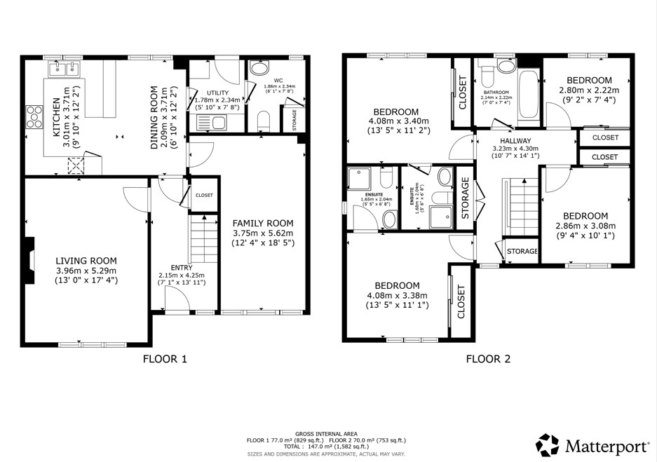 2, Culdee Grove, Stirlingshire floorplan