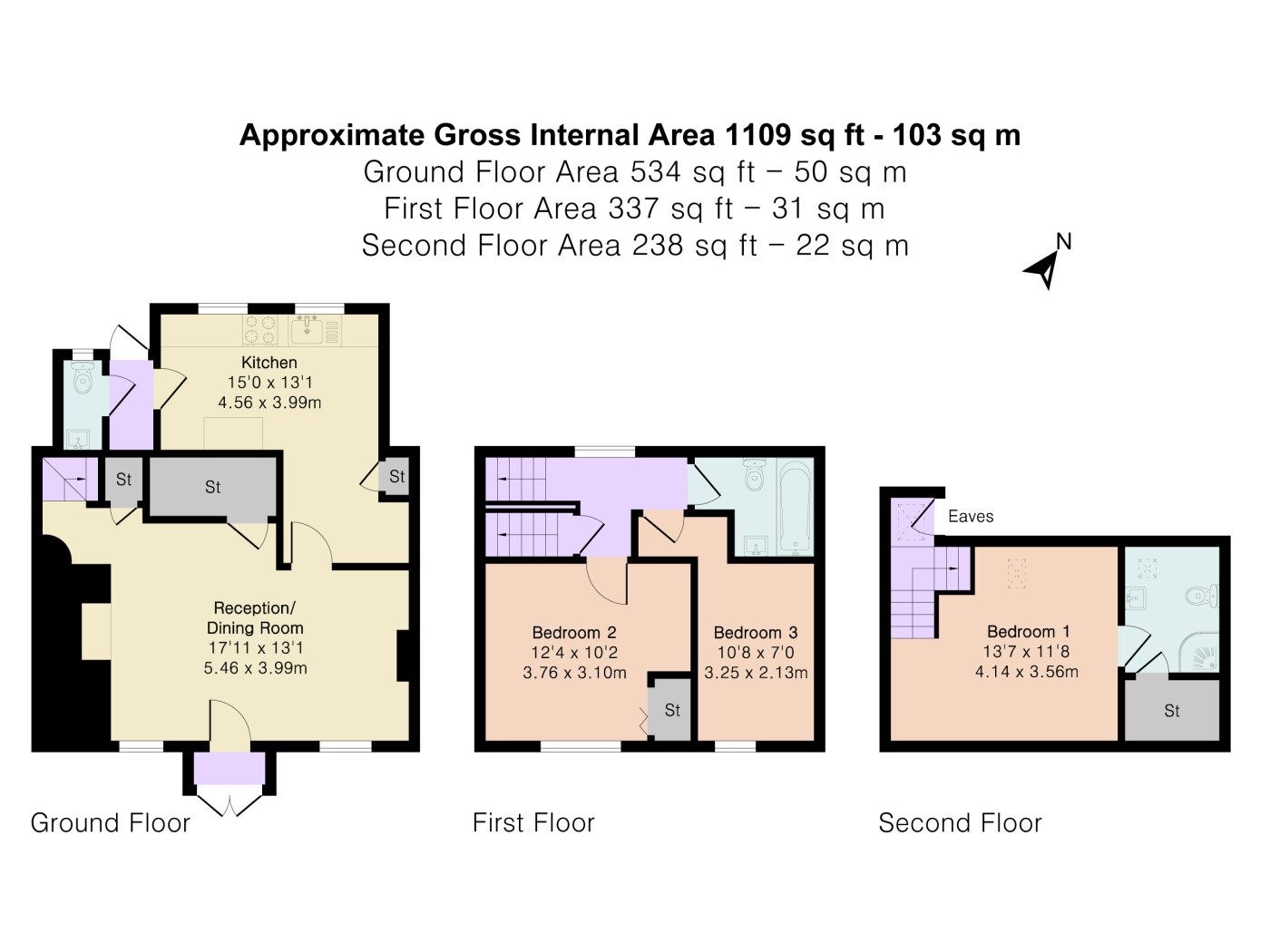 10, Church Road, Wanborough floorplan