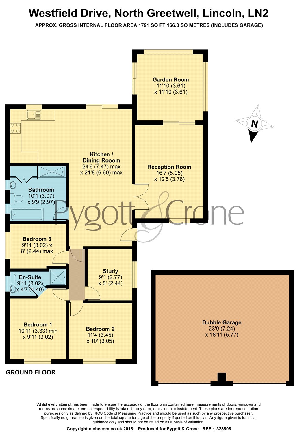 4 Bedrooms Bungalow for sale in Westfield Drive, North Greetwell LN2