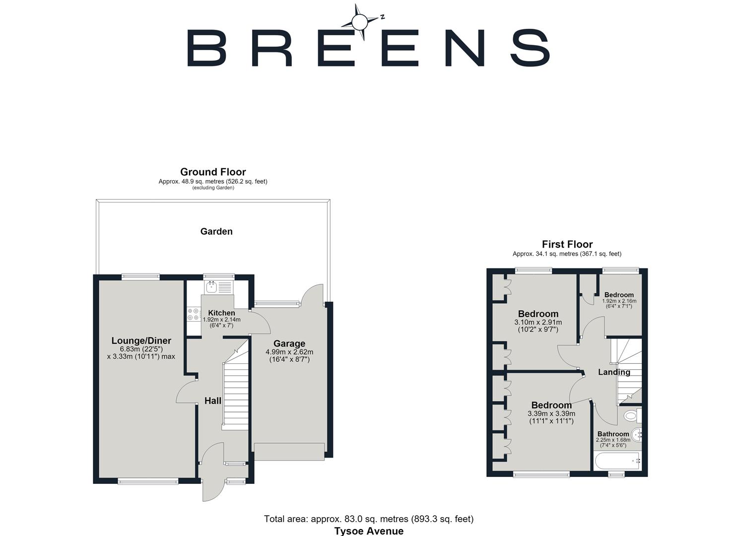 6, Tysoe Avenue, Enfield floorplan