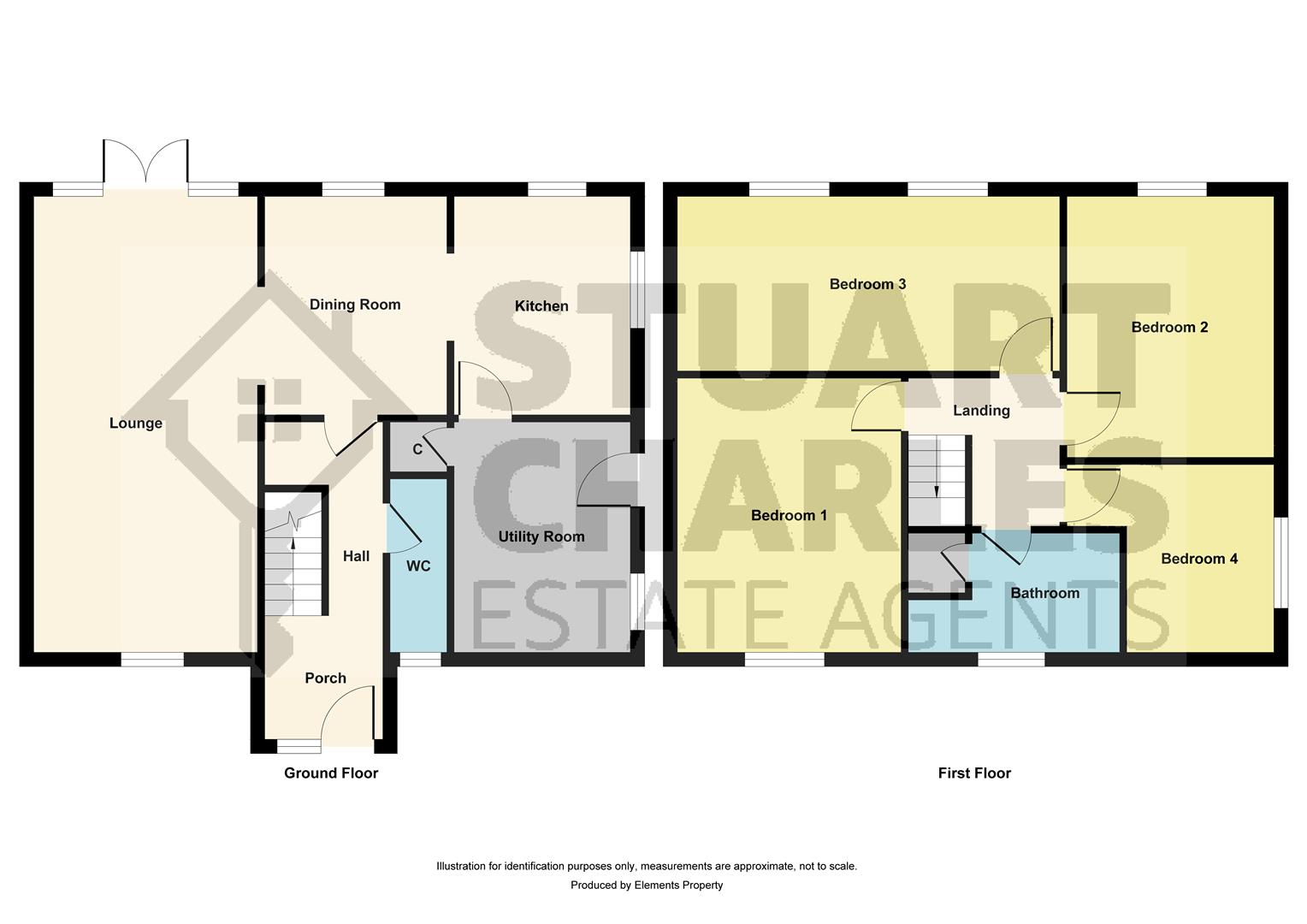 62, Thurso Walk, Corby floorplan
