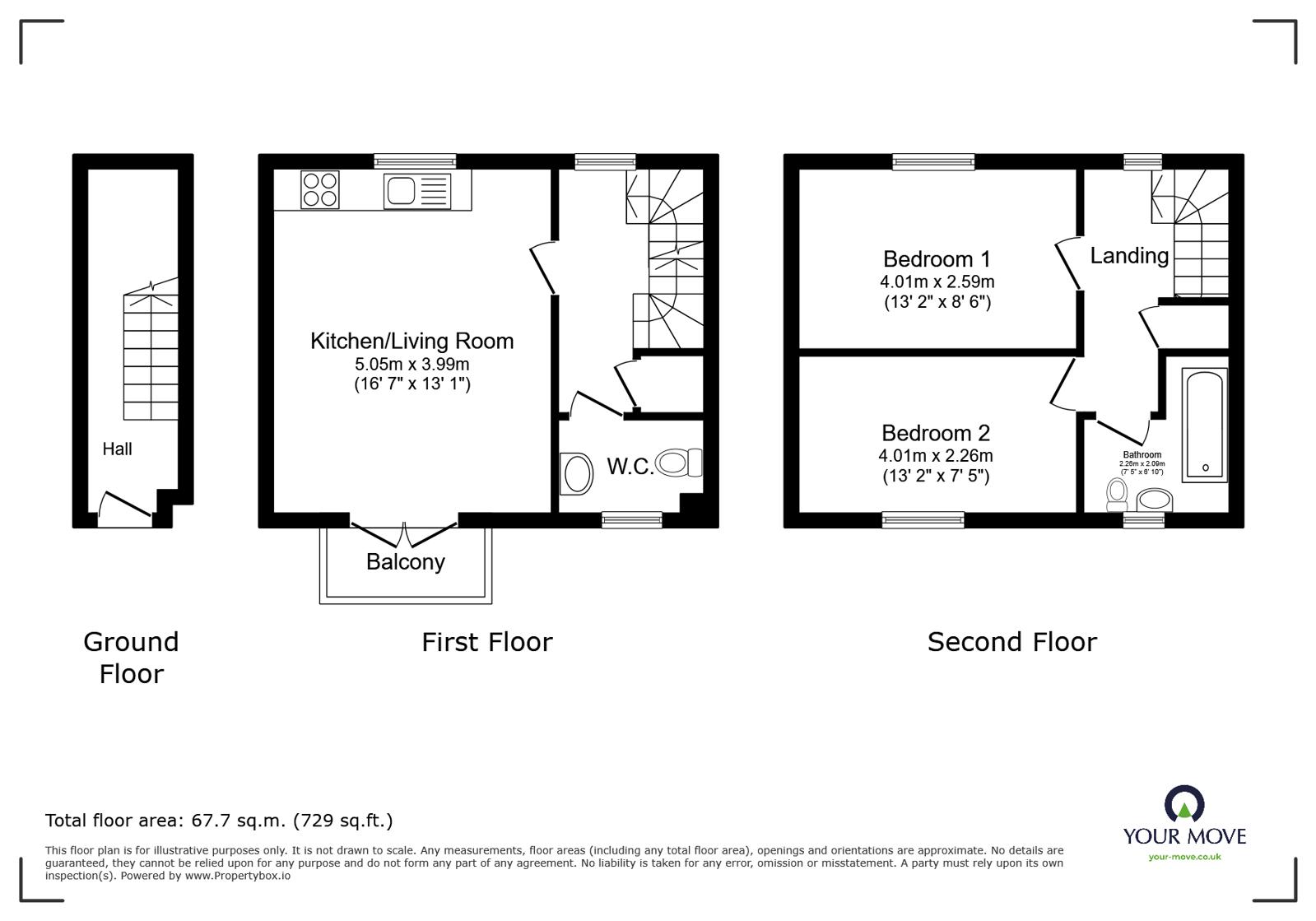 10, Edward Phillipps Road, Loughborough floorplan