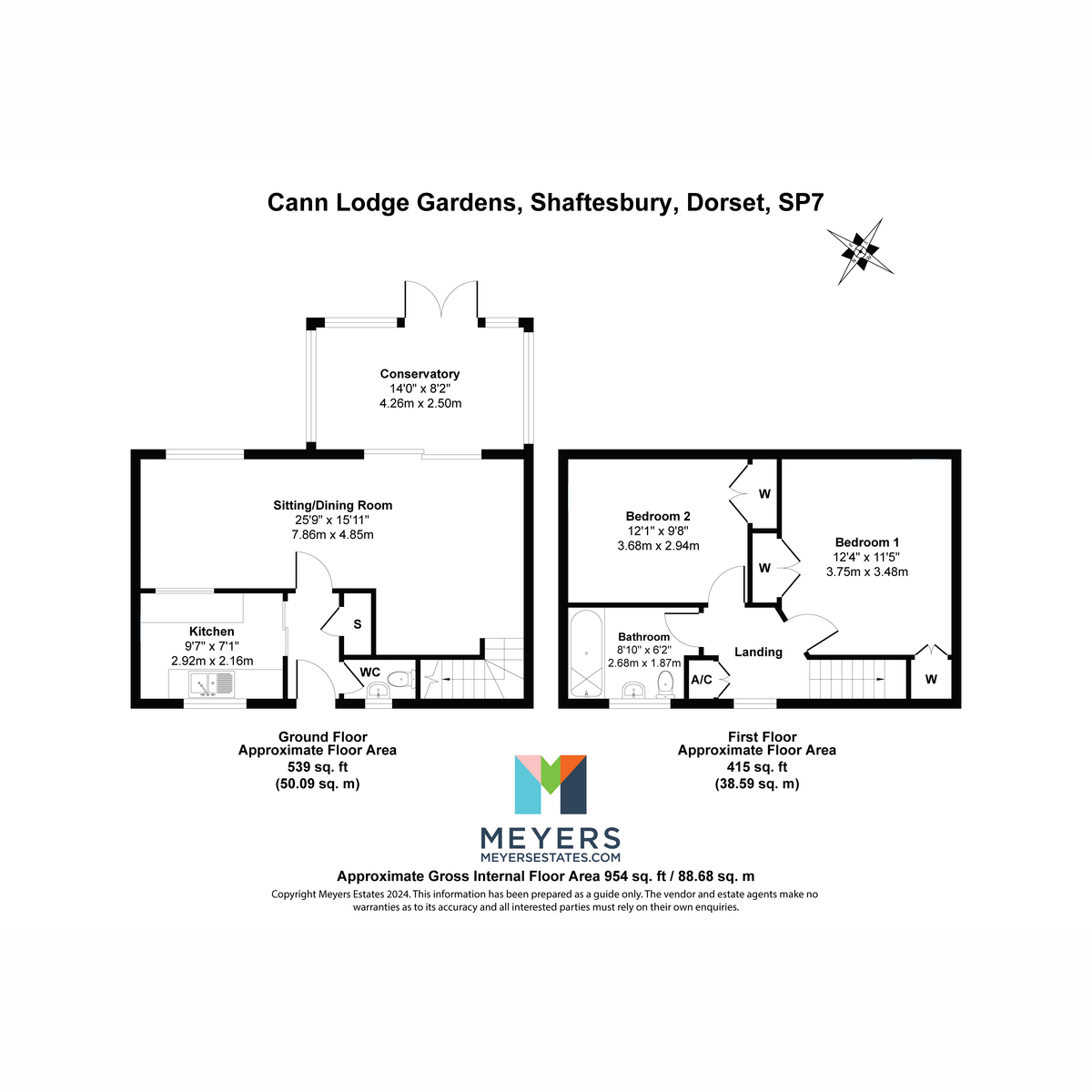 4, Cann Lodge Gardens, Shaftesbury floorplan