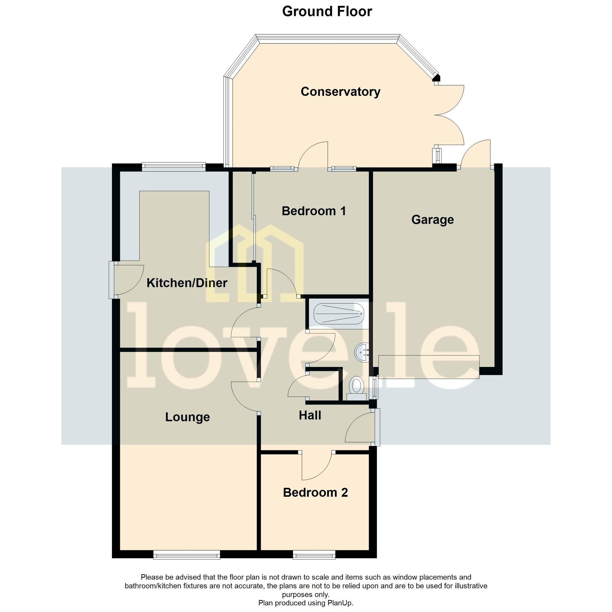 26 Kestrel Drive, Louth floorplan