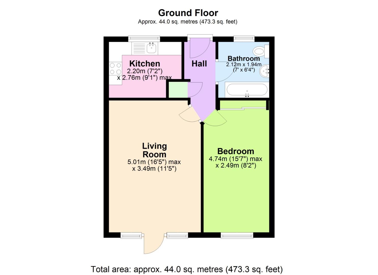 Woodleigh, Nottingham floorplan