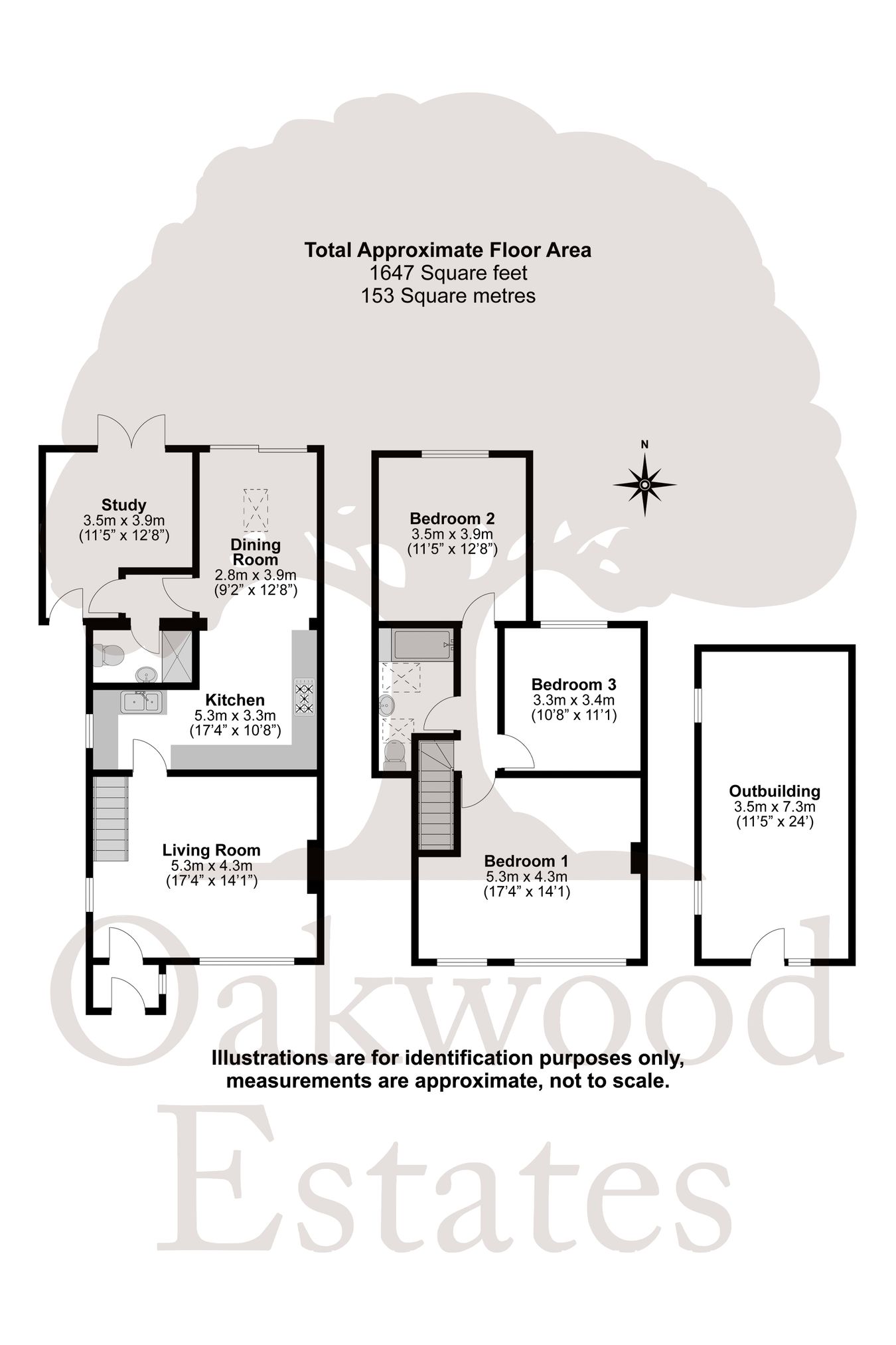71, Lawn Close, Datchet floorplan