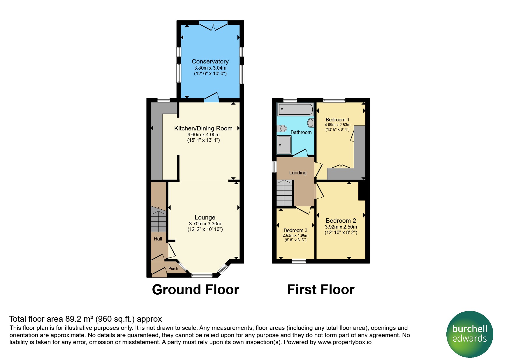 121, Chaffcombe Road, Birmingham floorplan